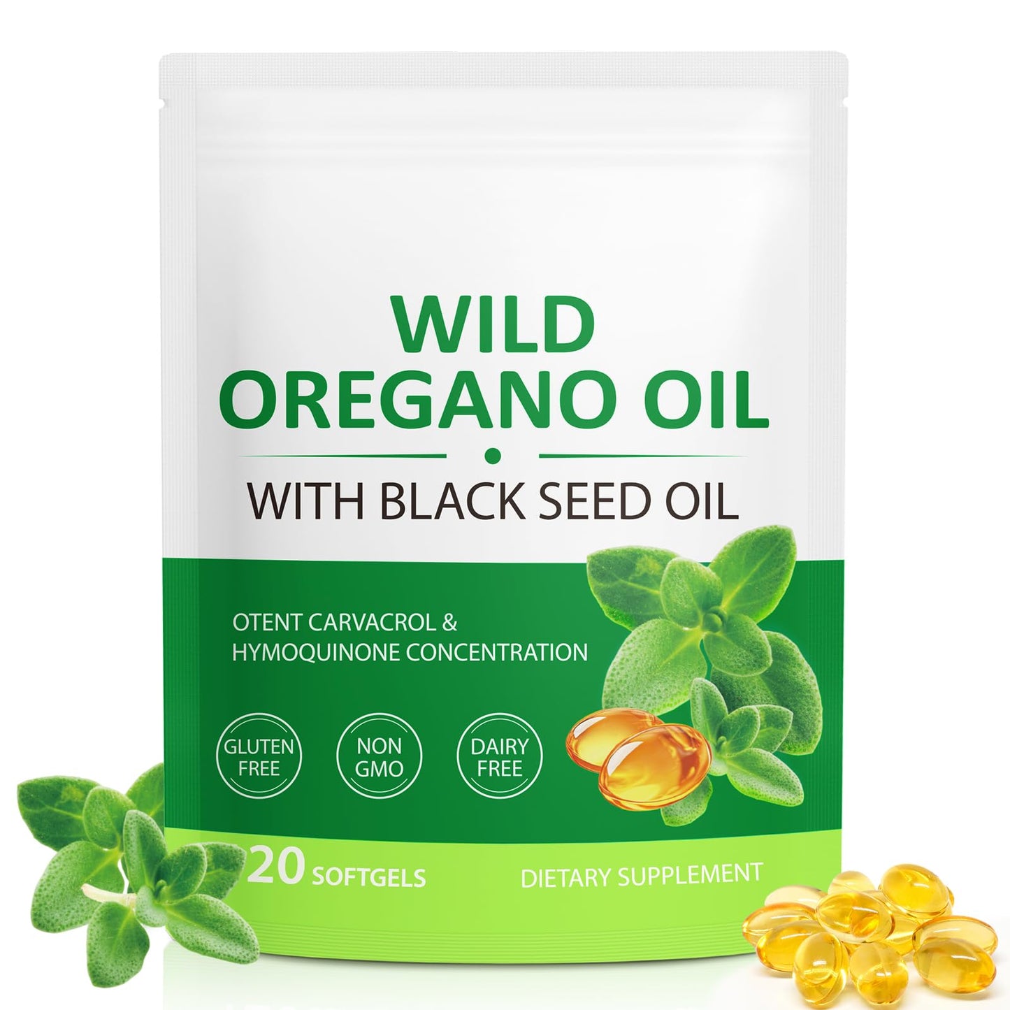 Flasture Oil of Oregano Capsules 240 Count