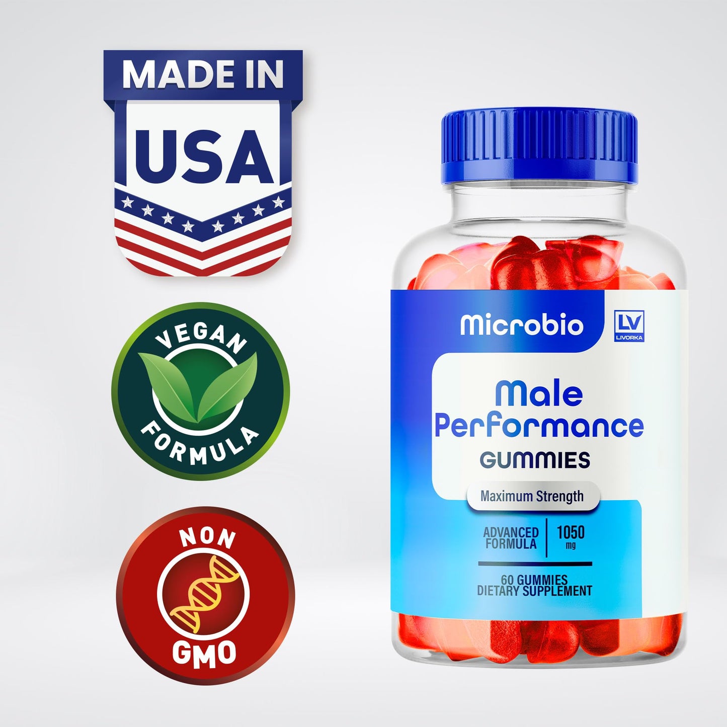 LIVORKA Microbio ME Gummies 60 Count