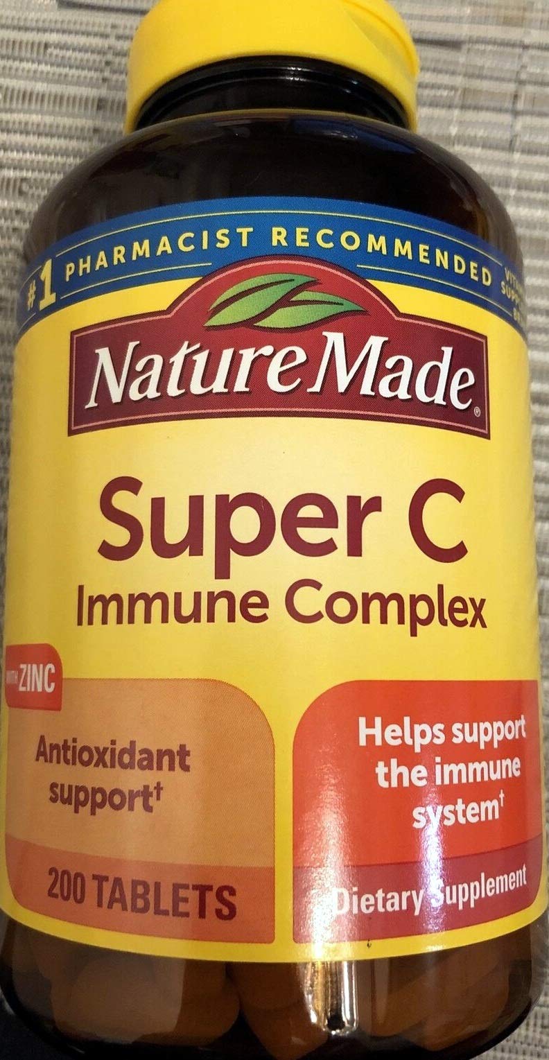 Nature Made Super C Immune Complex 200 Tablets