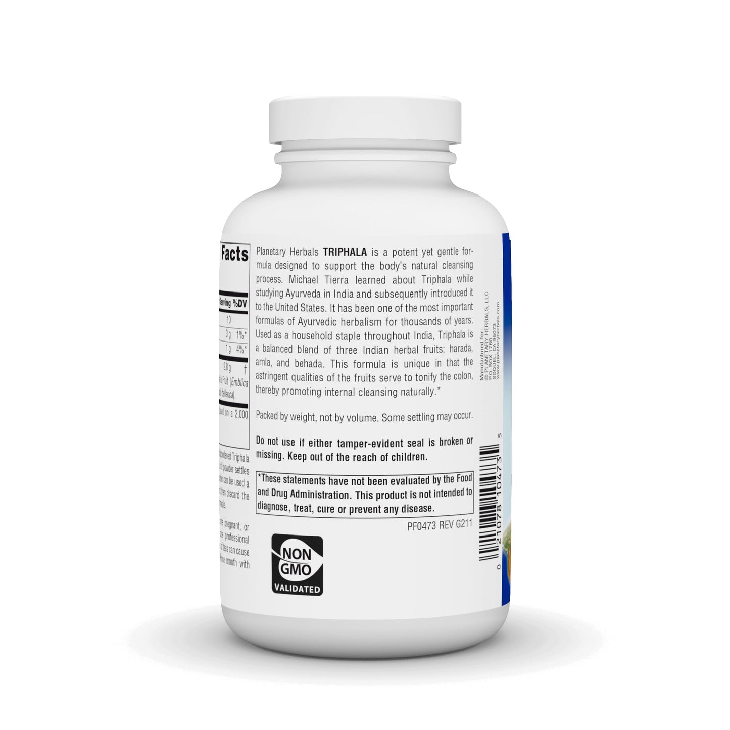 Planetary Herbals Triphala Internal Cleanser Powder 6 Ounce