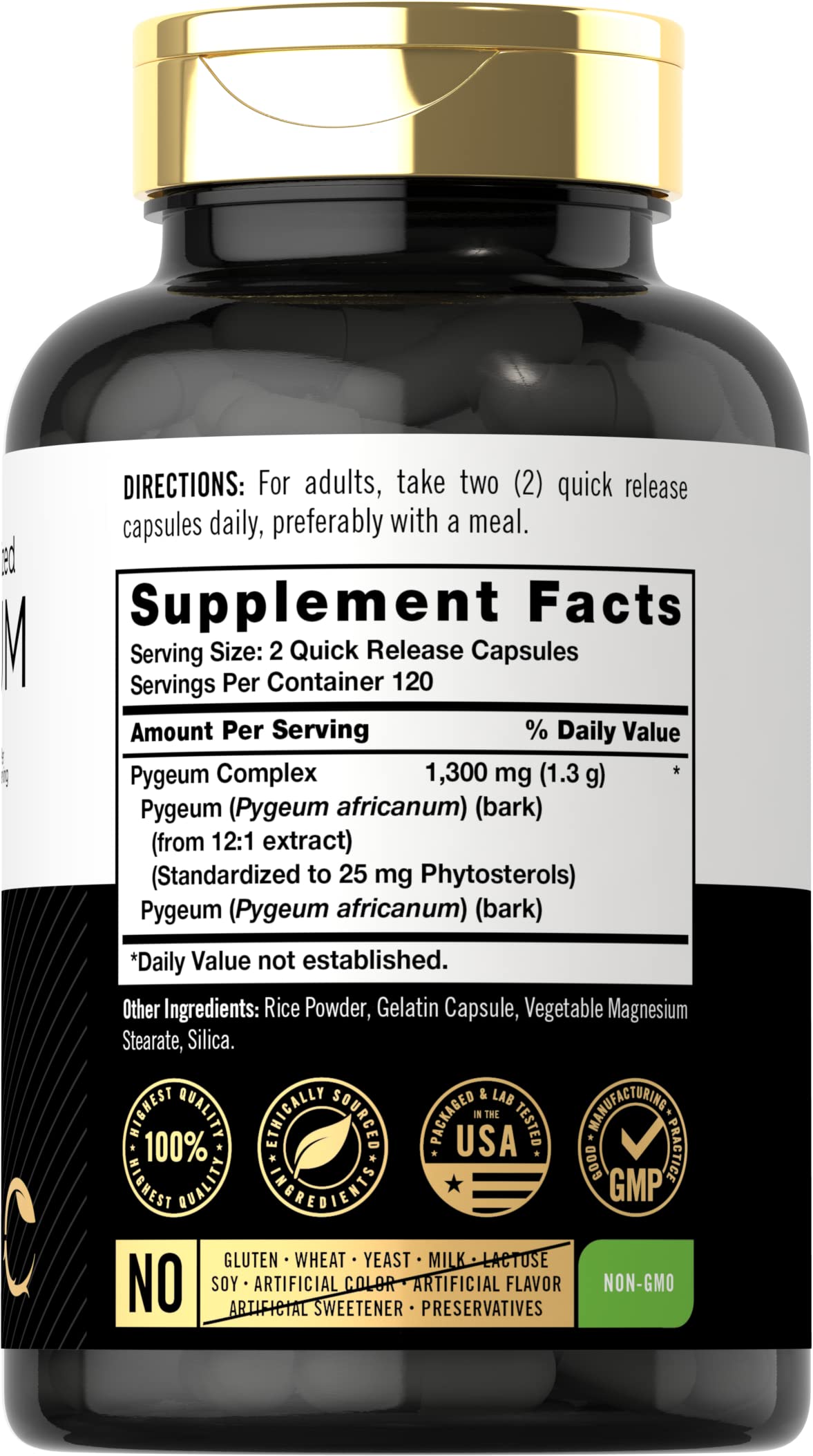 Carlyle Pygeum Supplement Capsules 240