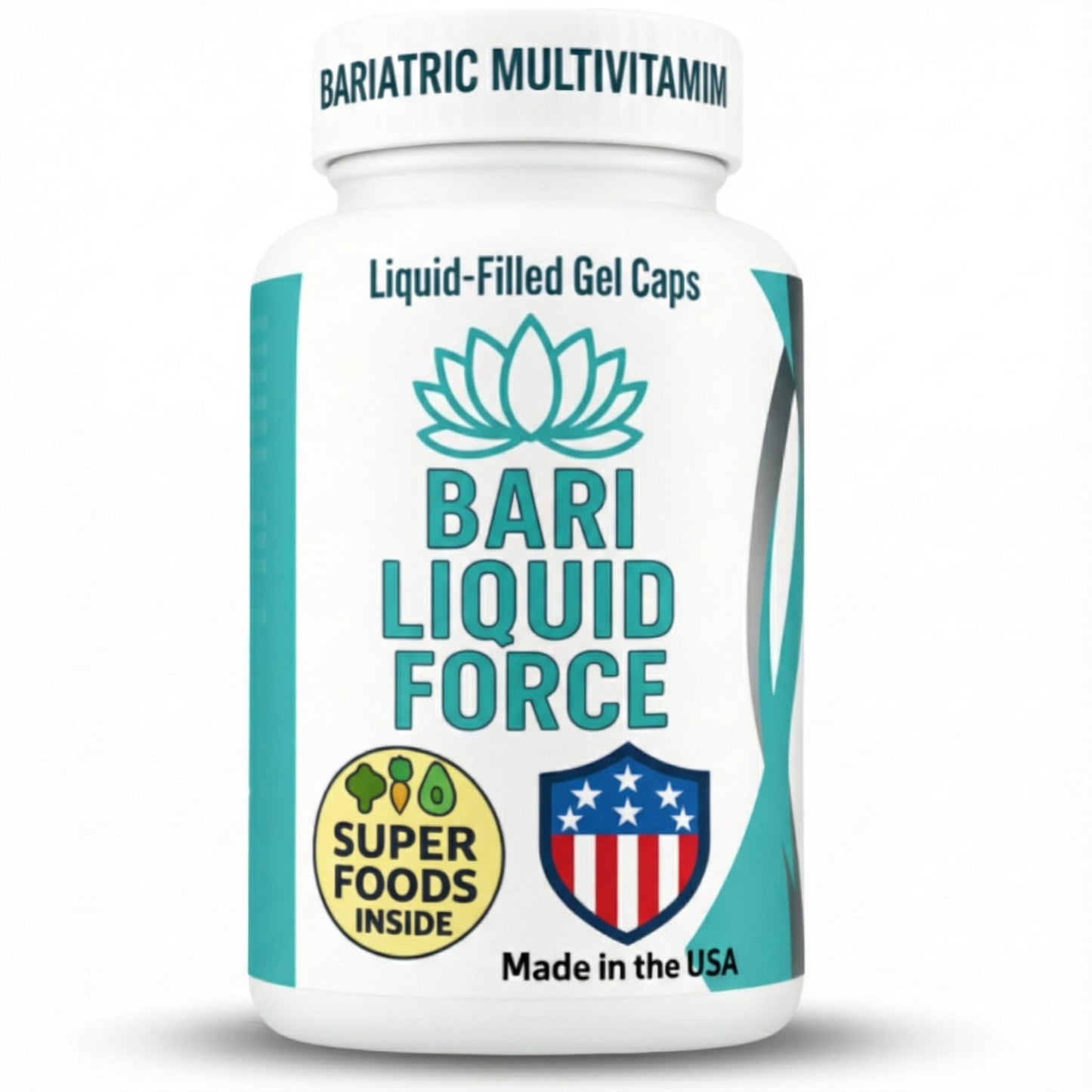 Universal Body Labs Bariatric Multivitamin with Iron Softgels 60 Count