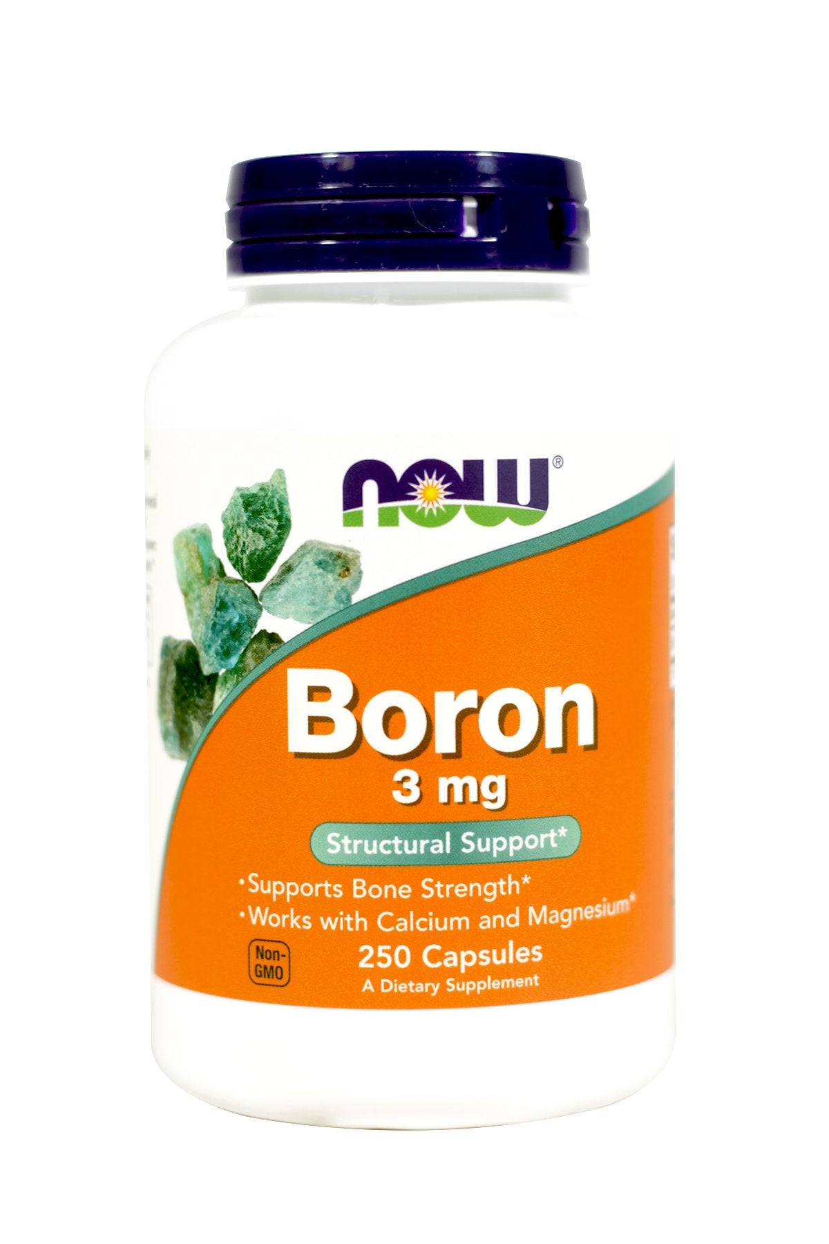 NOW Foods Boron 3 mg 500 Capsules