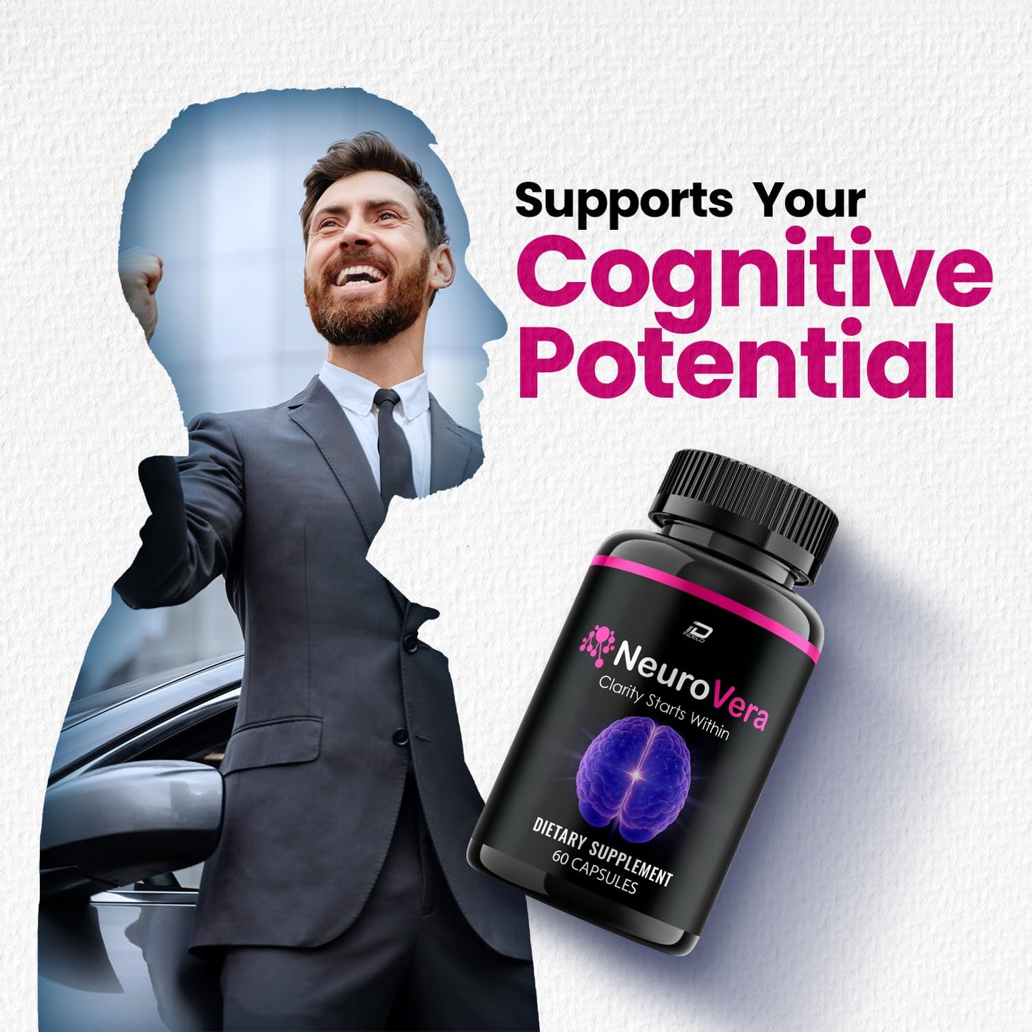 Indelo Neurovera Advanced Formula Supplement 300 Capsules