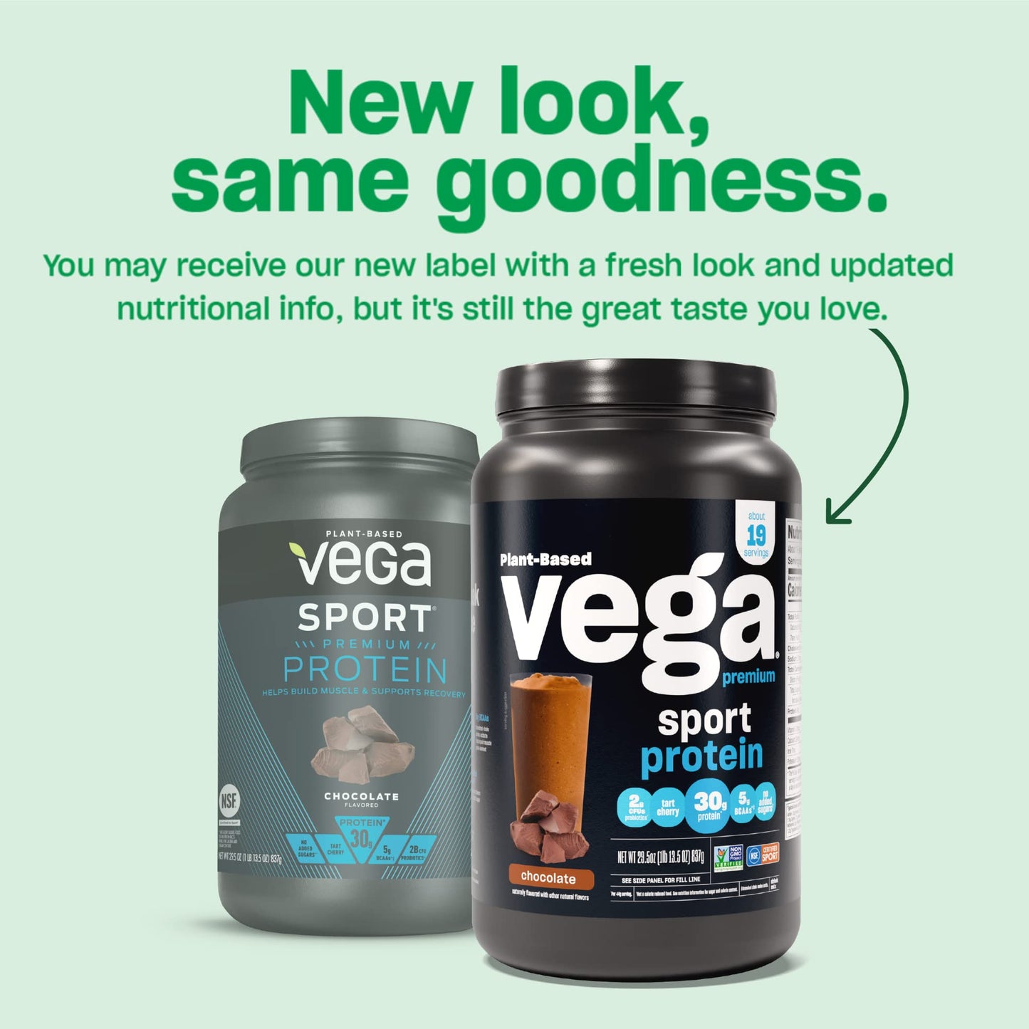 Vega Premium Sport Protein Vanilla Protein Powder, 1 Count