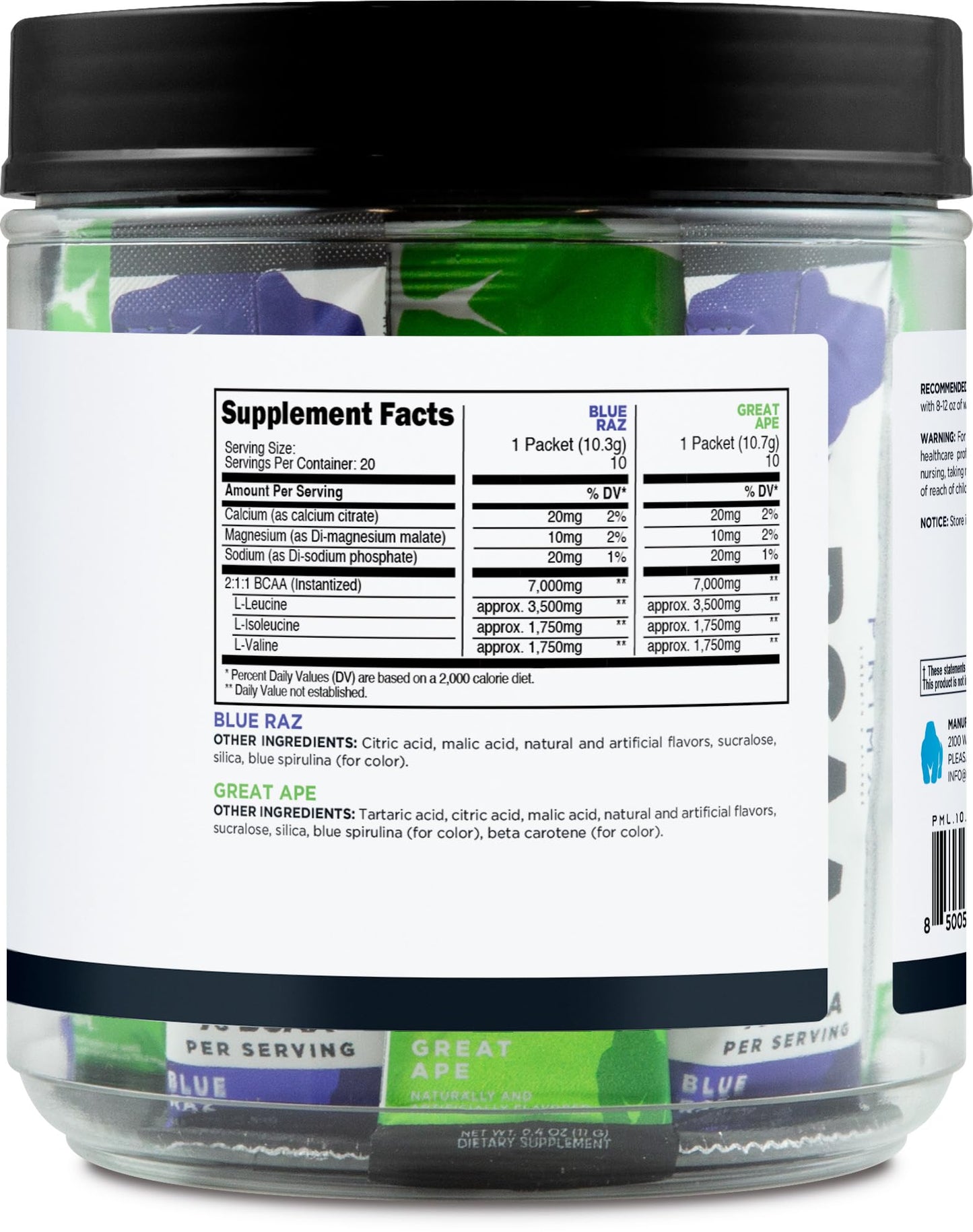 Primal BCAA Powder 7.5 Ounce
