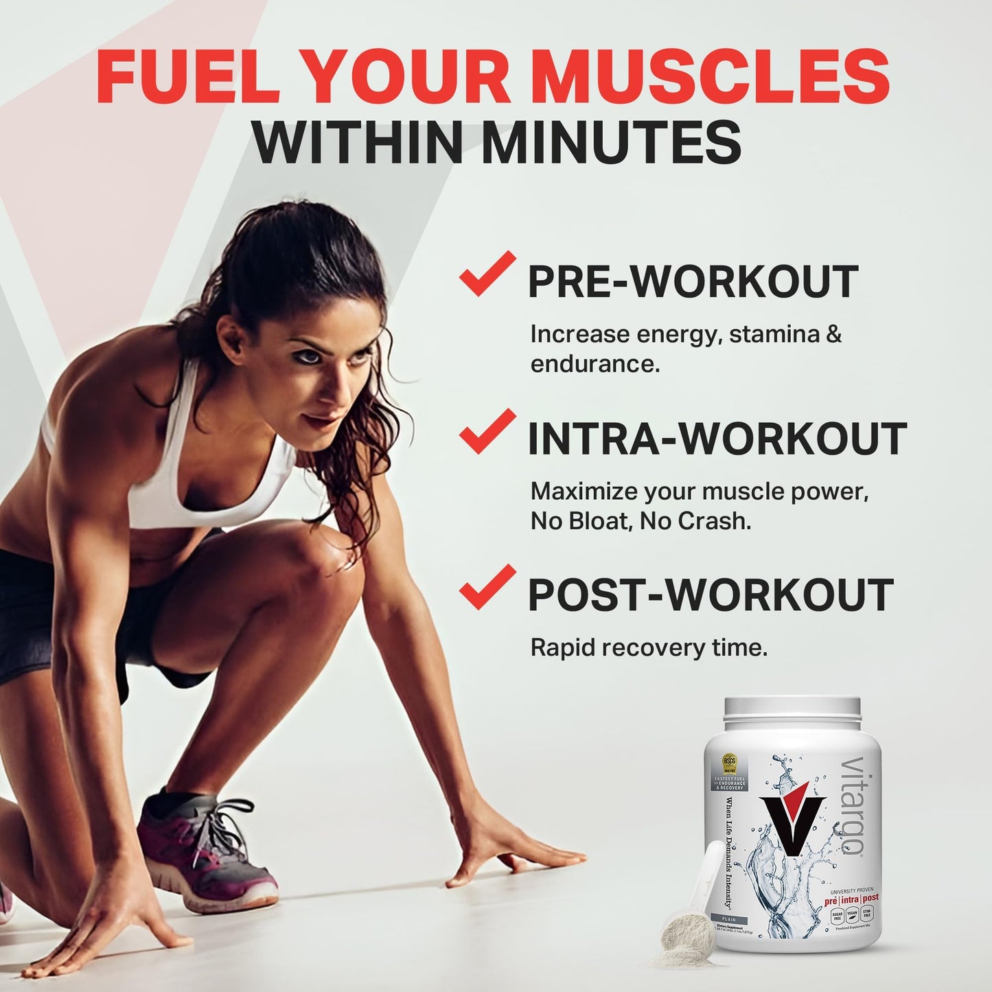 Vitargo Carbohydrate Powder, 50 Scoops