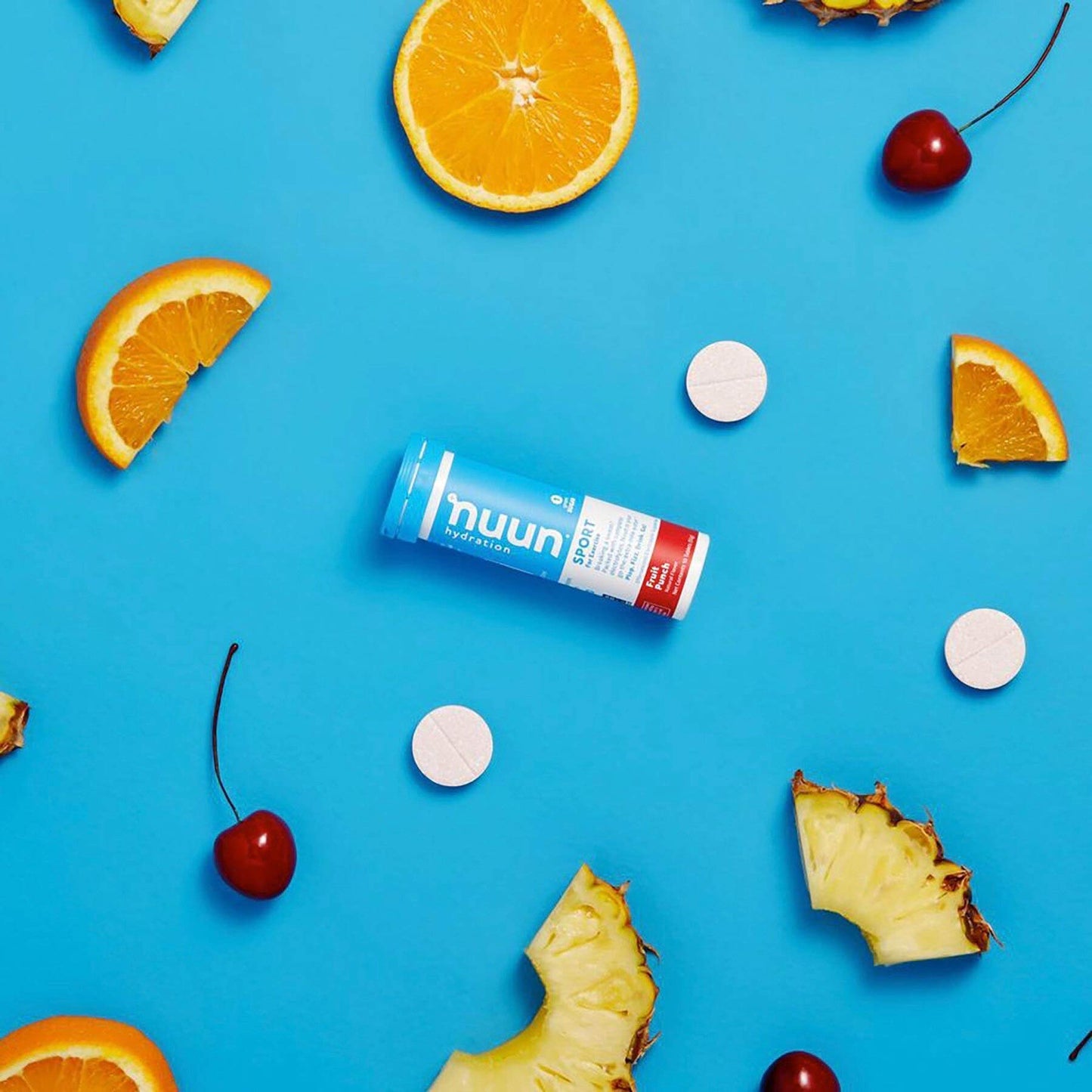Nuun Bev Tube Fruit Punch Tablets 10