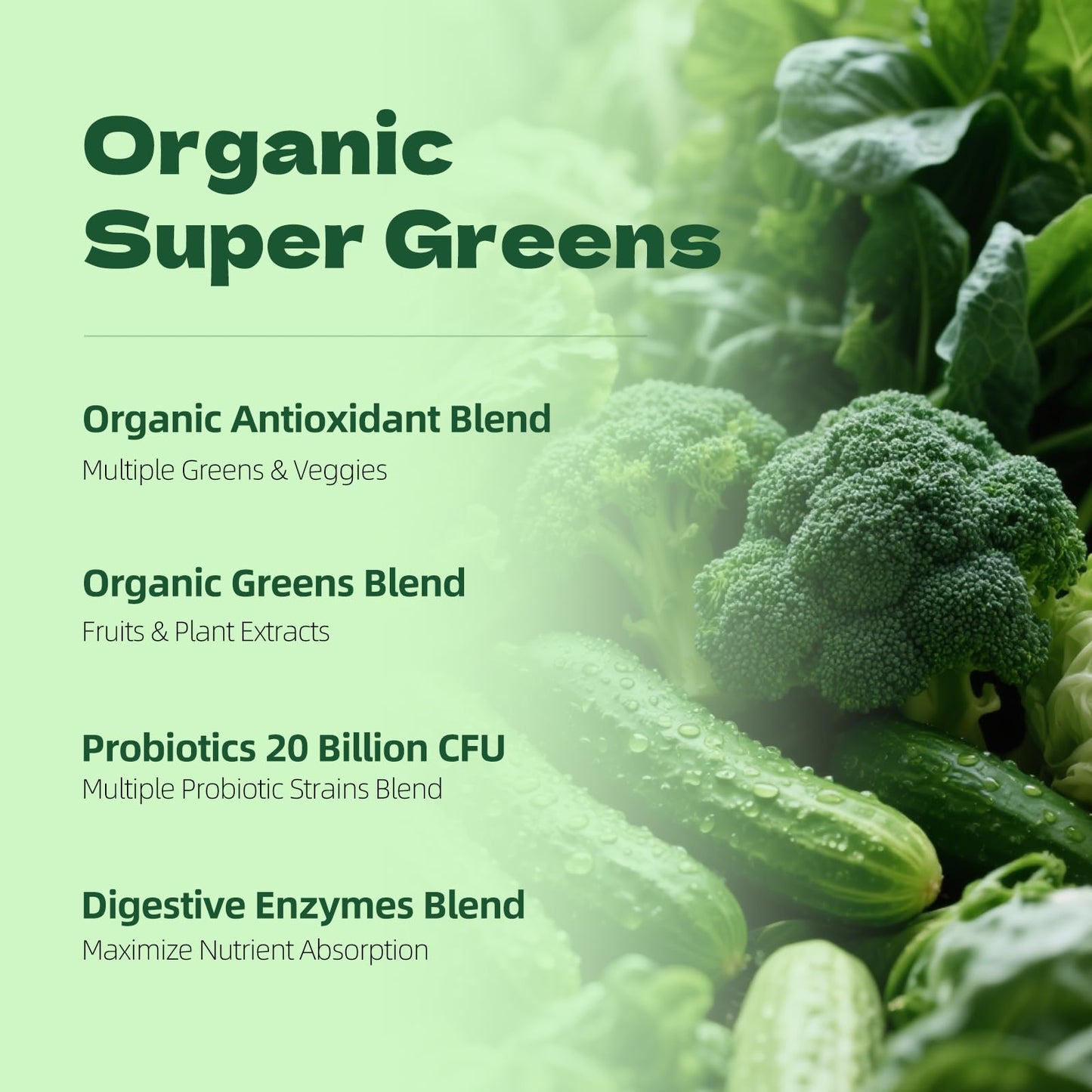 DSDD Super Greens Powder 16.92 oz