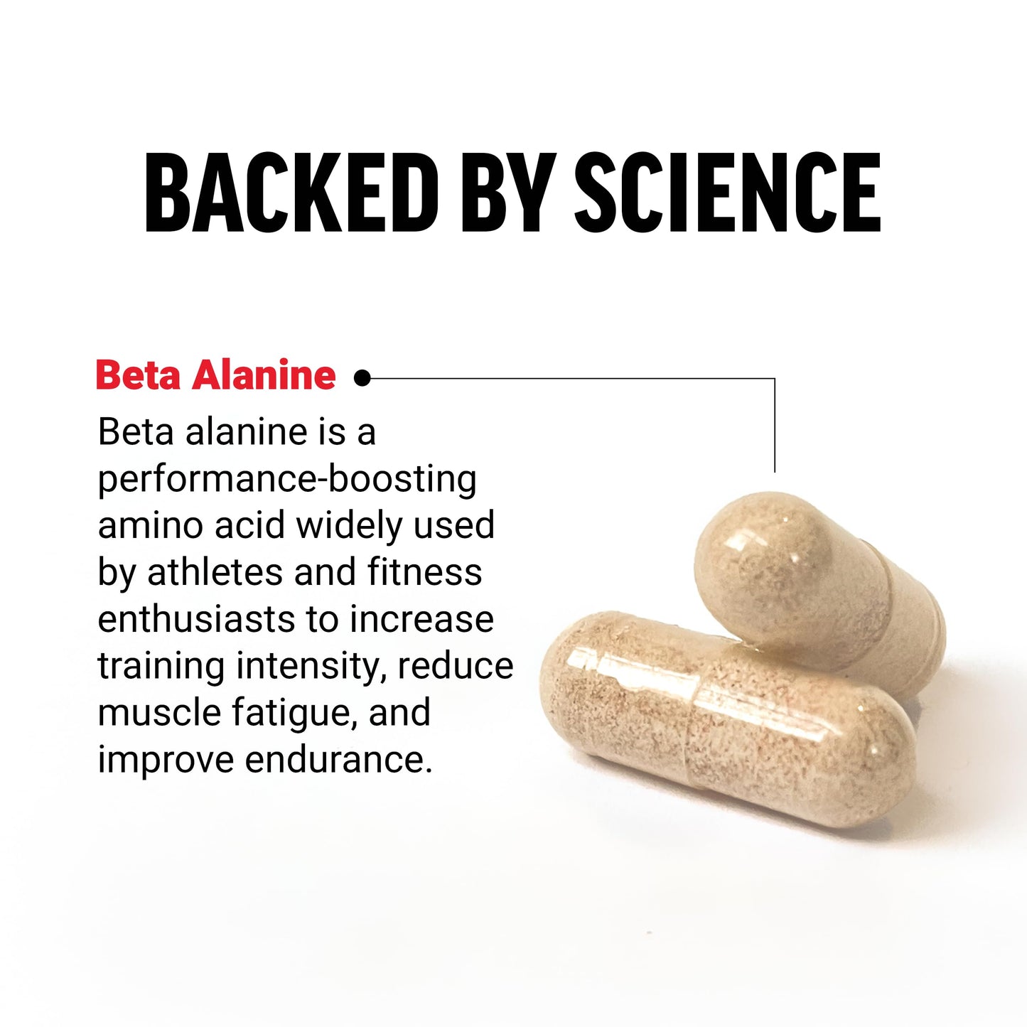 Force Factor Beta Alanine Capsules, 120 Count