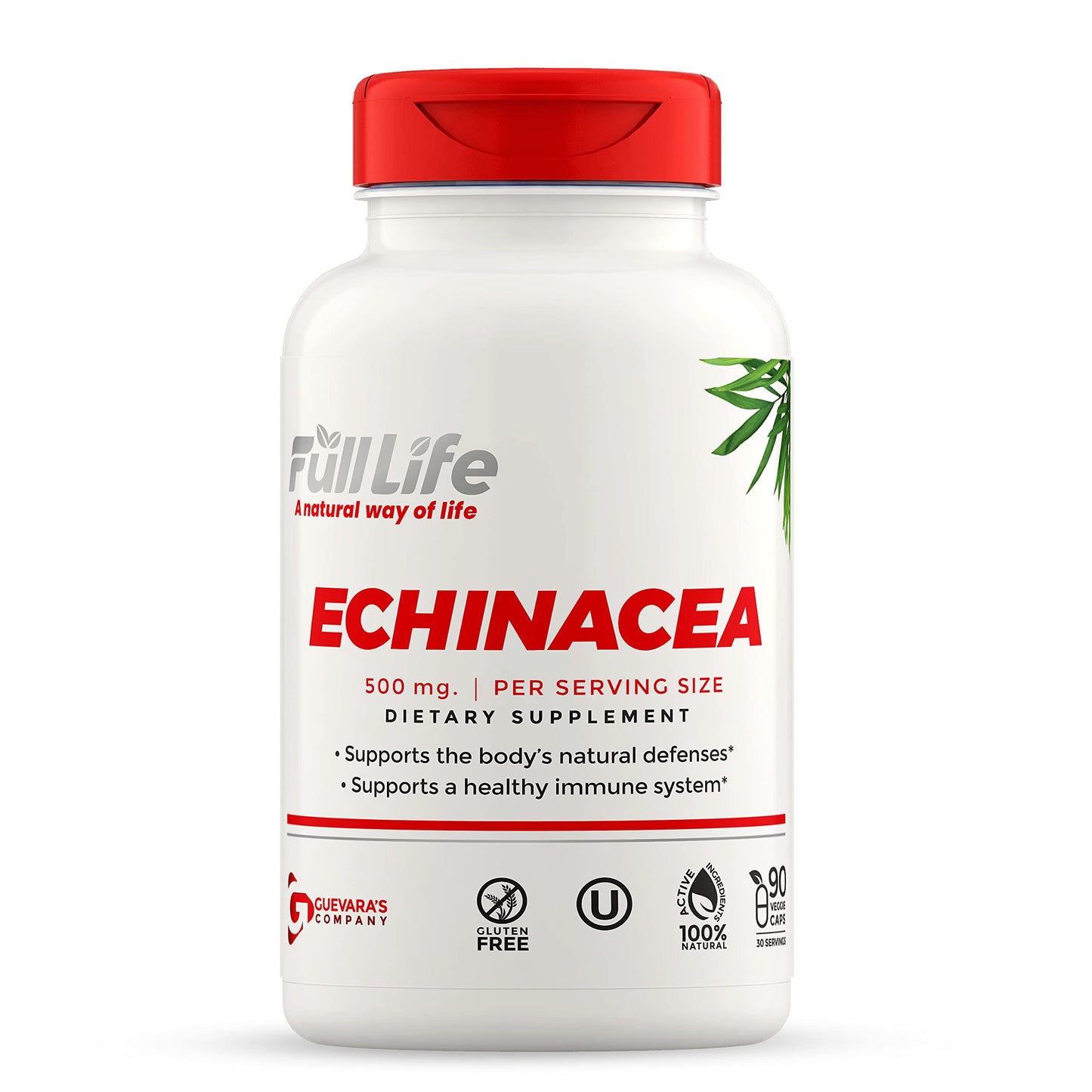 Full Life Echinacea Capsules 90 Veggie Capsules