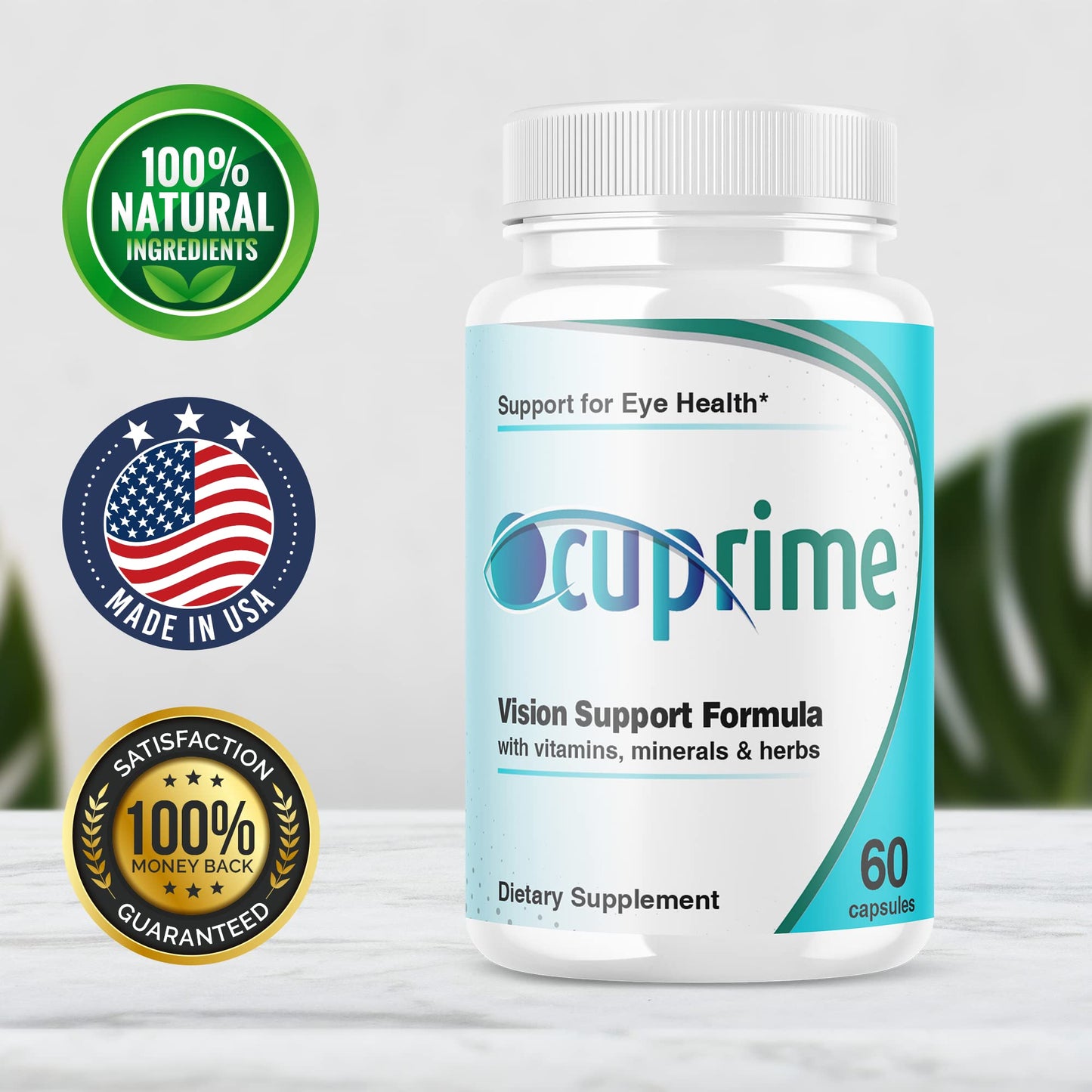 IDEAL PERFORMANCE Ocuprime for Eyes Vision Supplement Capsules 300