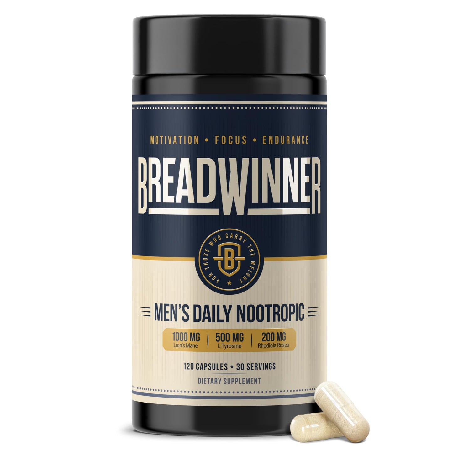BREADWINNER Dopamine & Acetylcholine Support 120 Capsules
