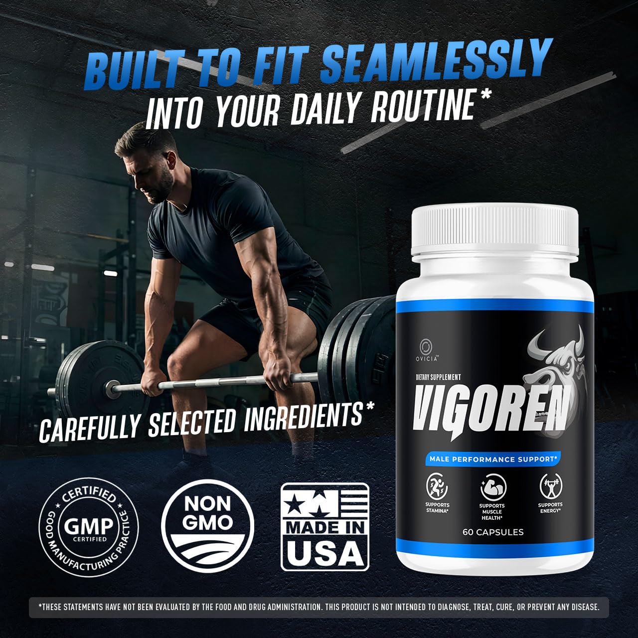 OVICIA Vigoren Capsules, 120 Capsules
