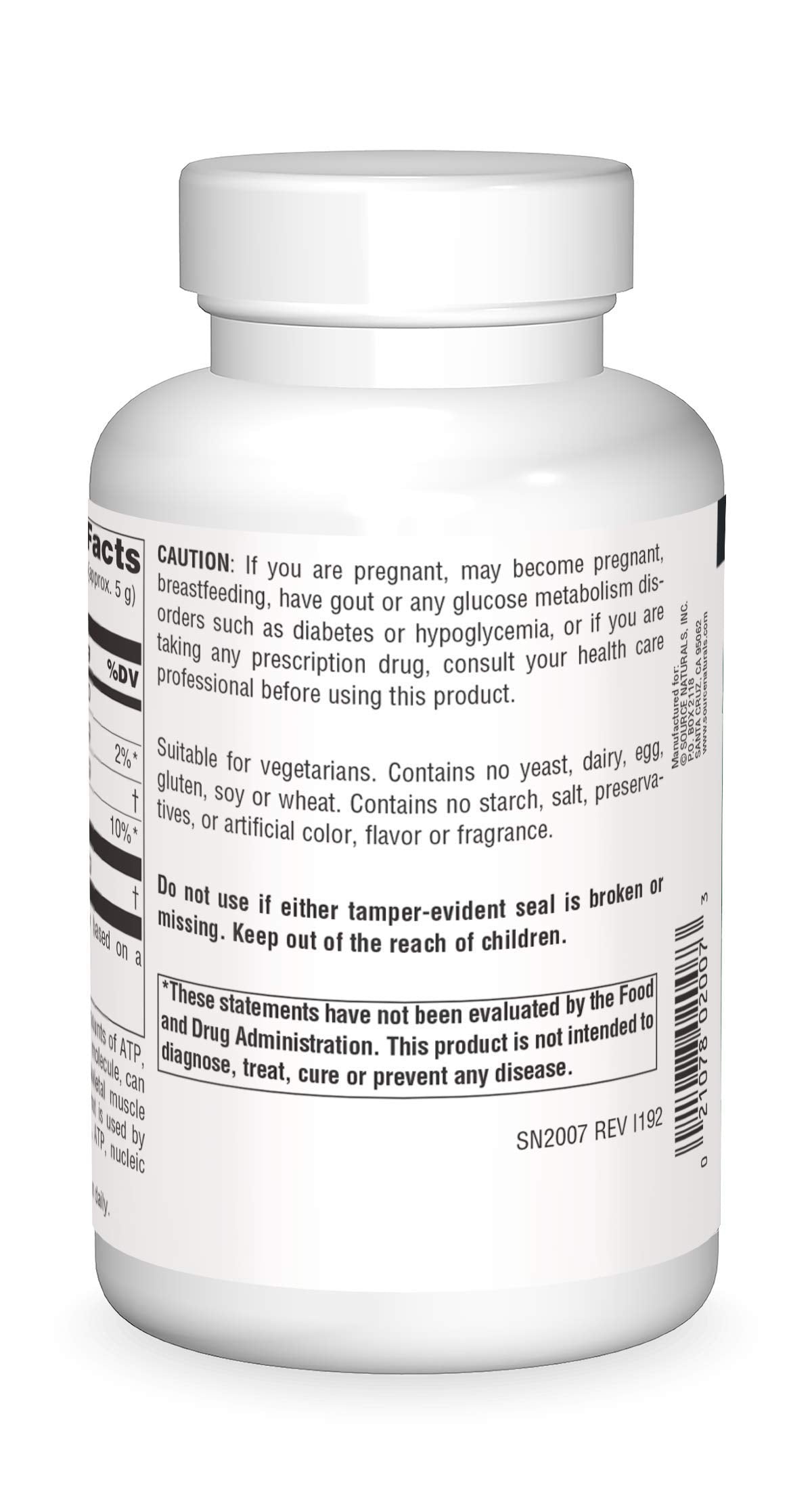 Source Naturals D-Ribose Powder 7.05 Ounce