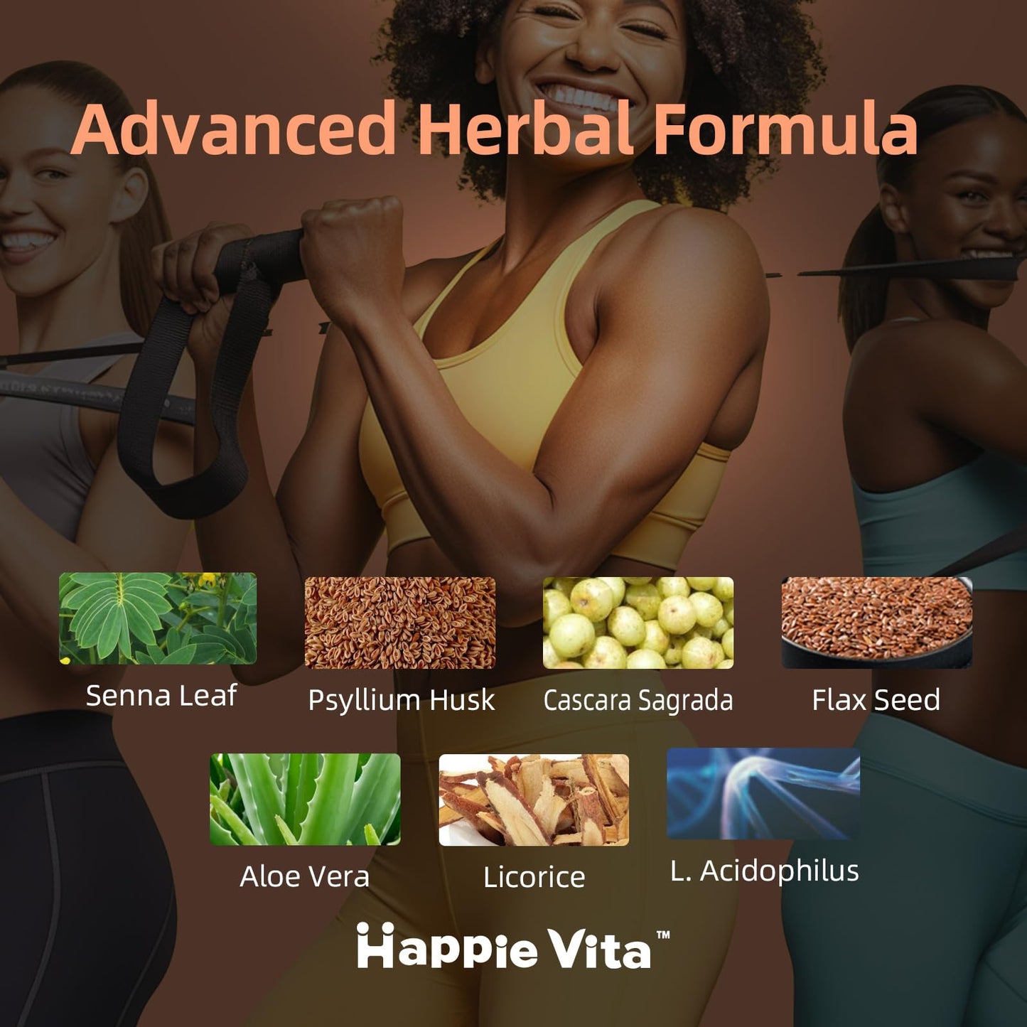 HappieVita 15 Day Gut Cleanse Detox 30 Capsules