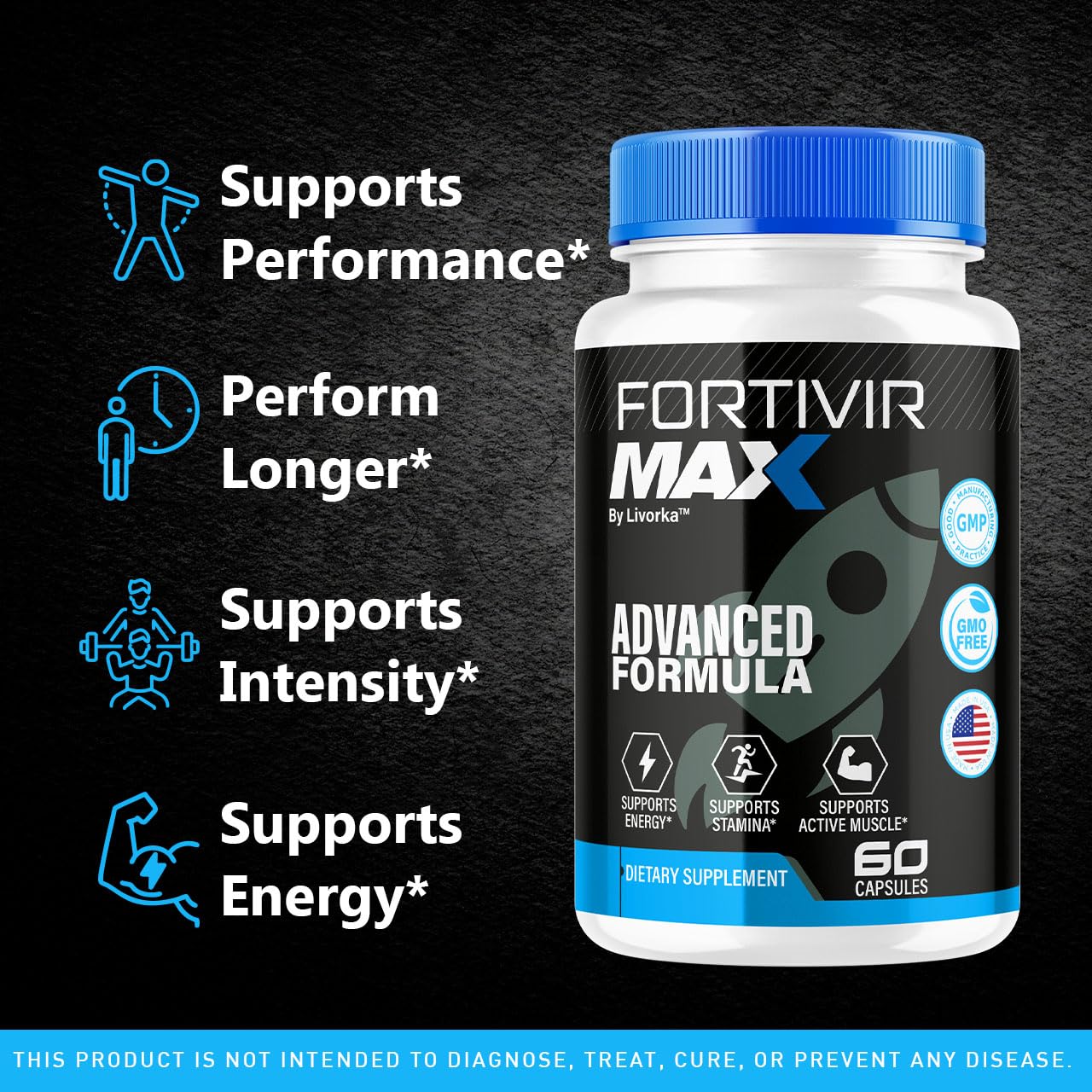 LIVORKA Fortivir Max Capsule, 120 Capsules