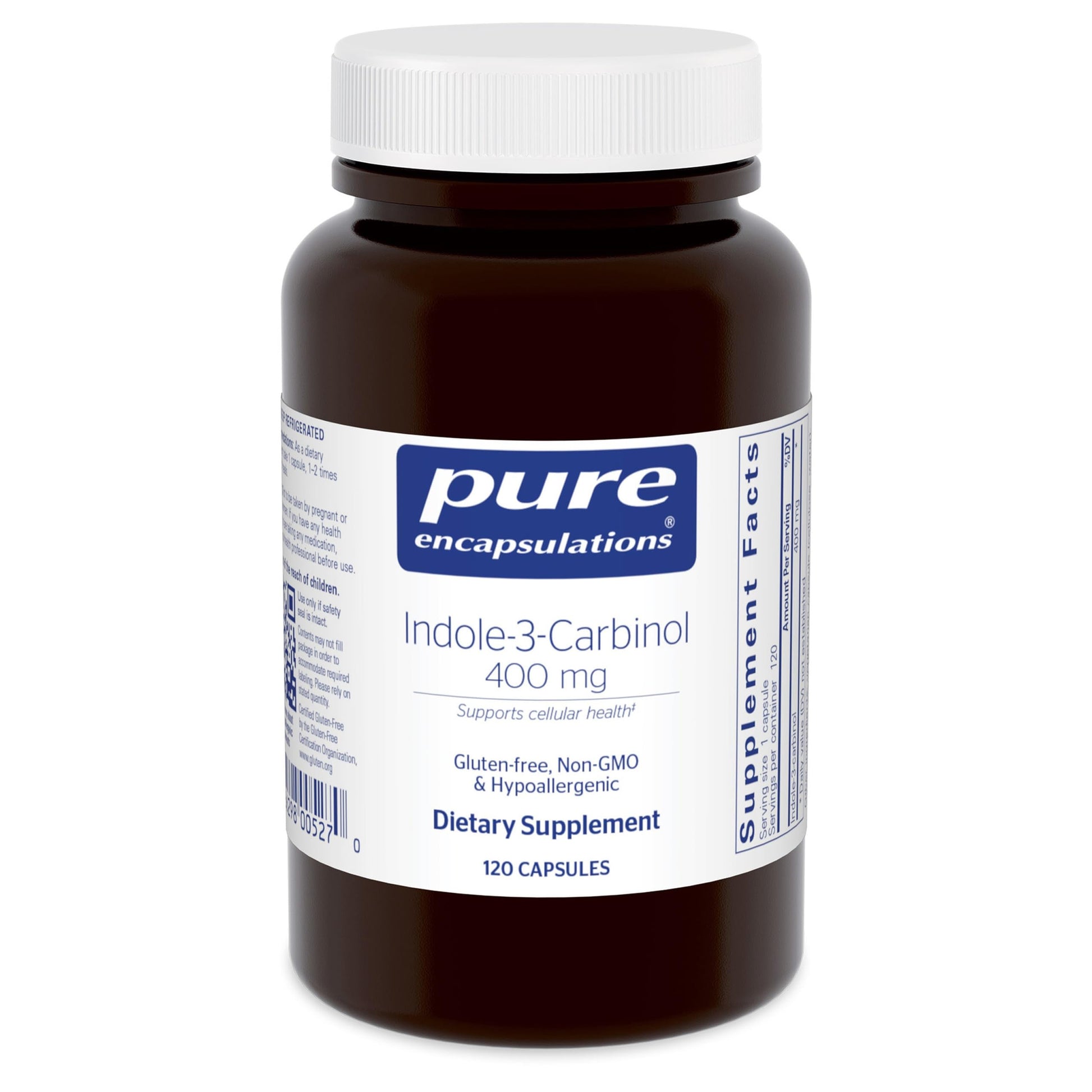 Pure Encapsulations Indole-3-Carbinol, 120 Capsules