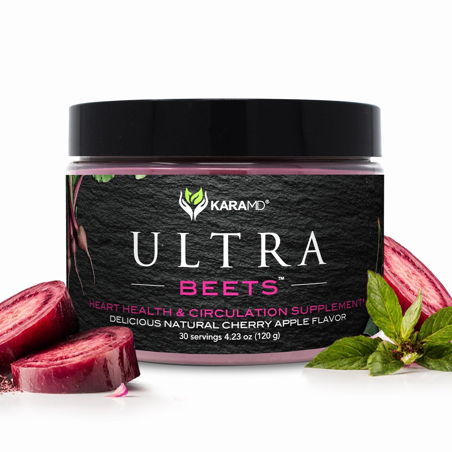 KaraMD UltraBeets Pure Beetroot Powder 4.23 Ounce