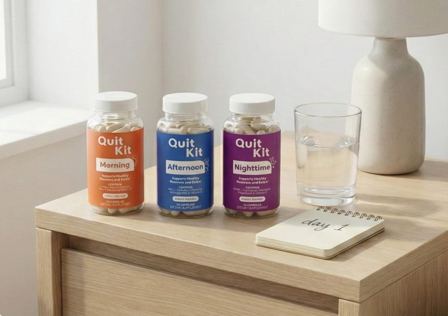 Quit Kit Detox & Withdrawal Support System Capsule 189 Count