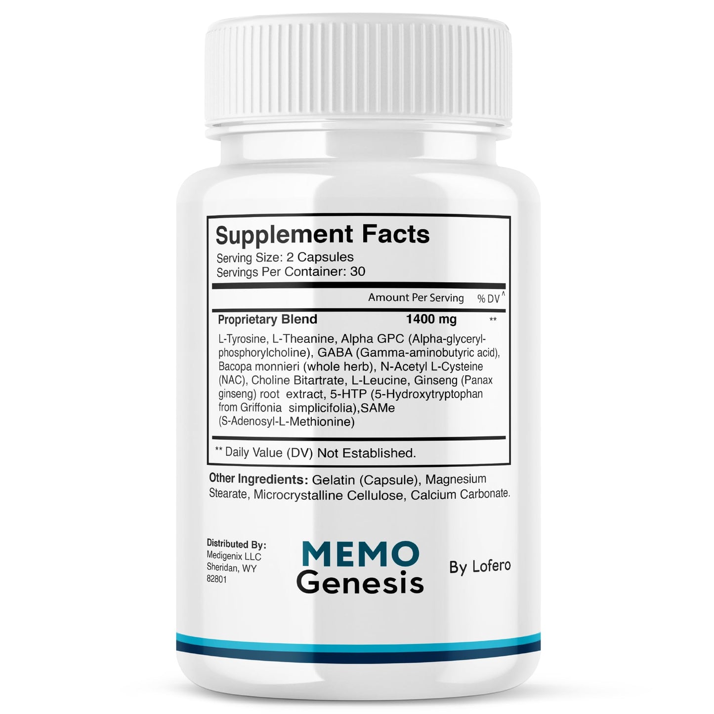 Lofero Memo Genesis Capsules, 300 Capsules