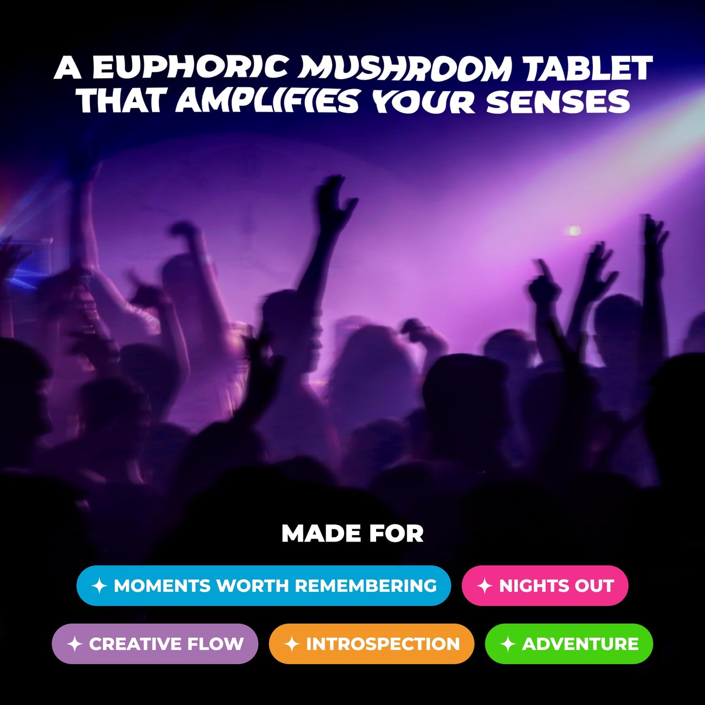 Shrumfuzed Mushroom Chewable Tablets 15 Count