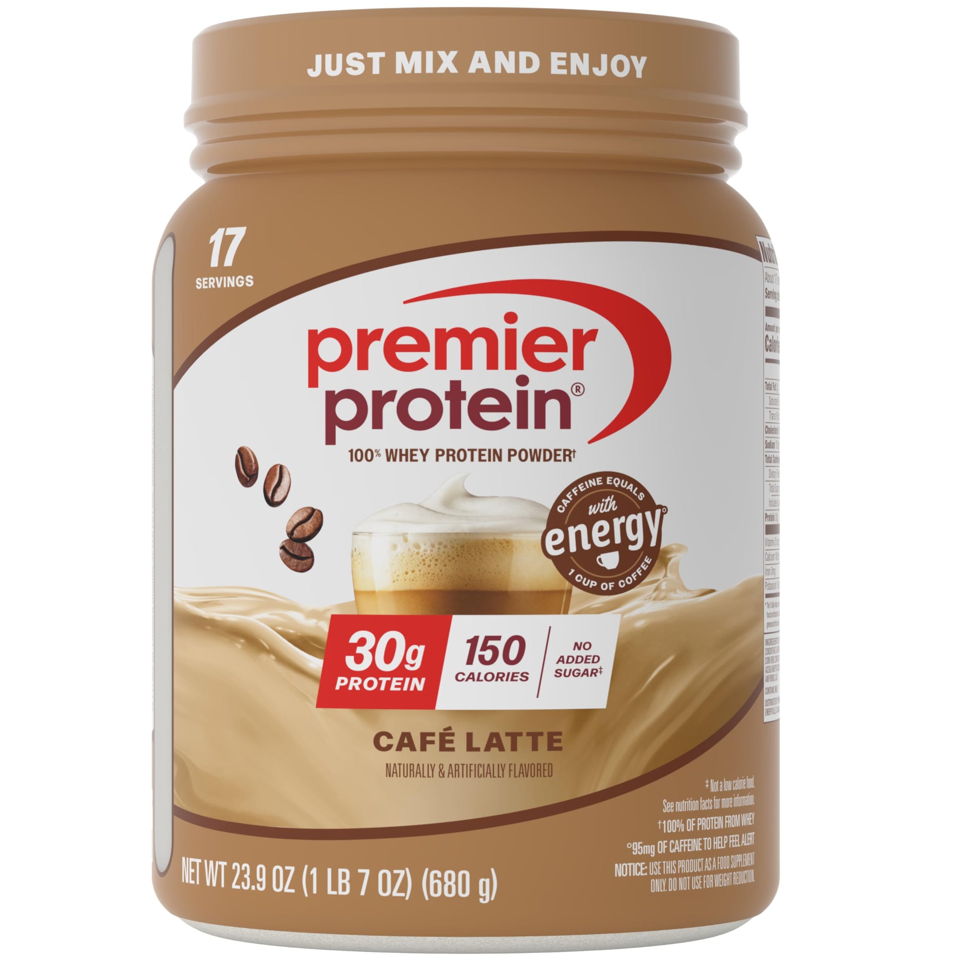 Premier Protein Protein Powder Café Latte 23.9 oz