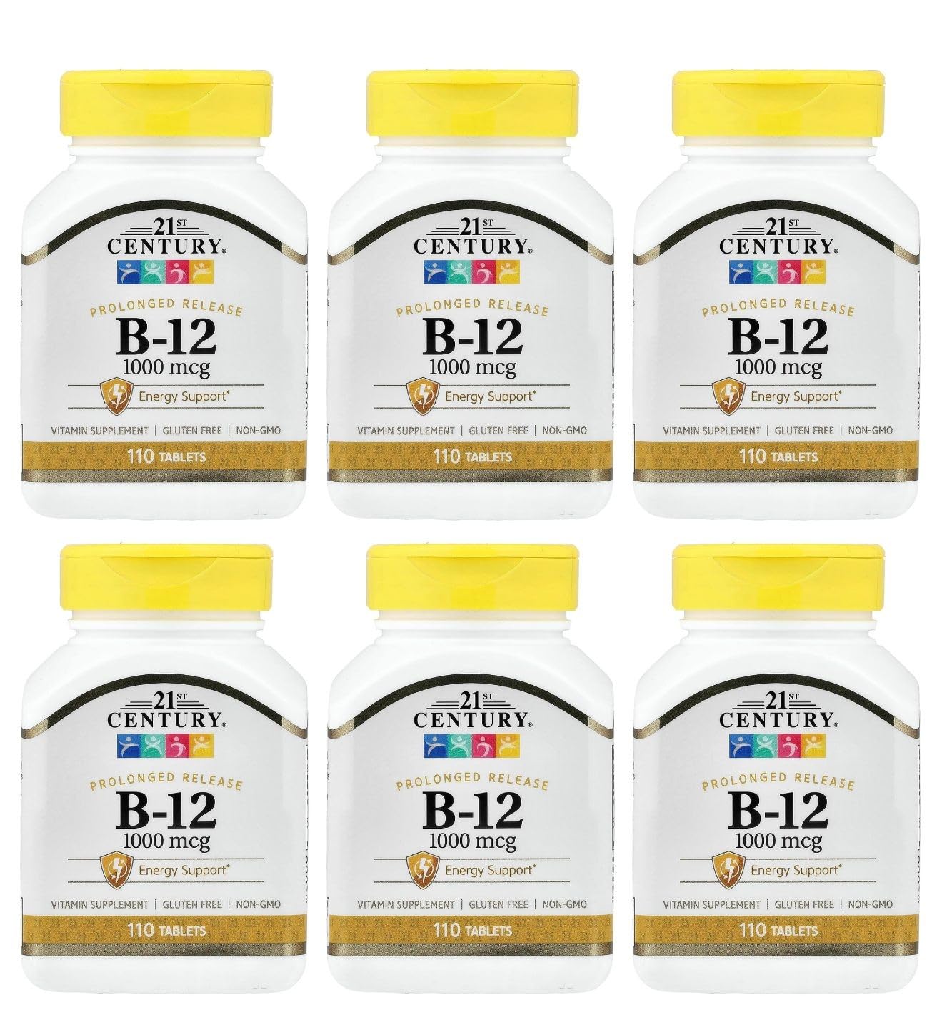 21st Century B-12 1000mcg Prolonged Release Tablet 110 Count