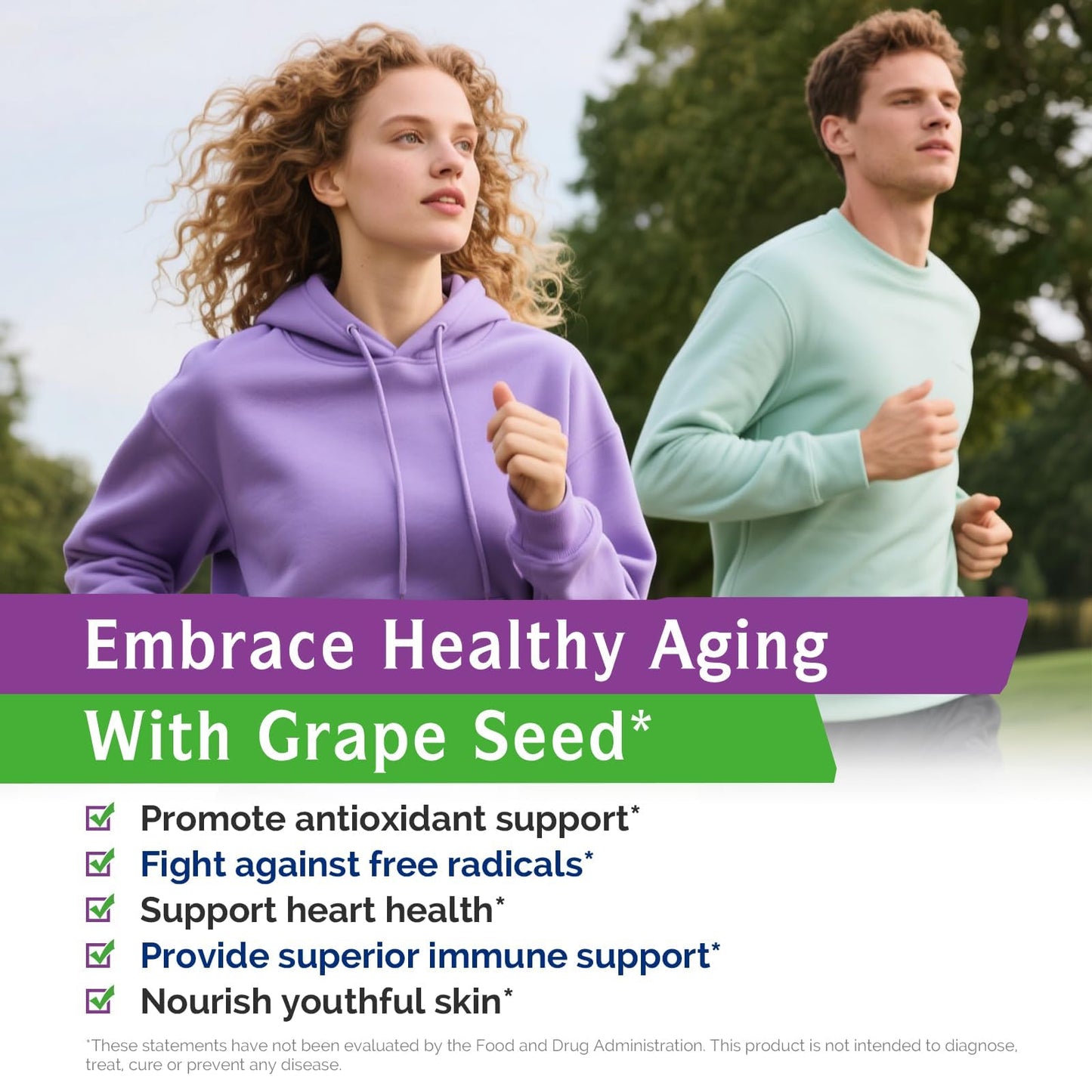 Innate Vitality Grape Seed Extract 500mg Capsules, 180 Count