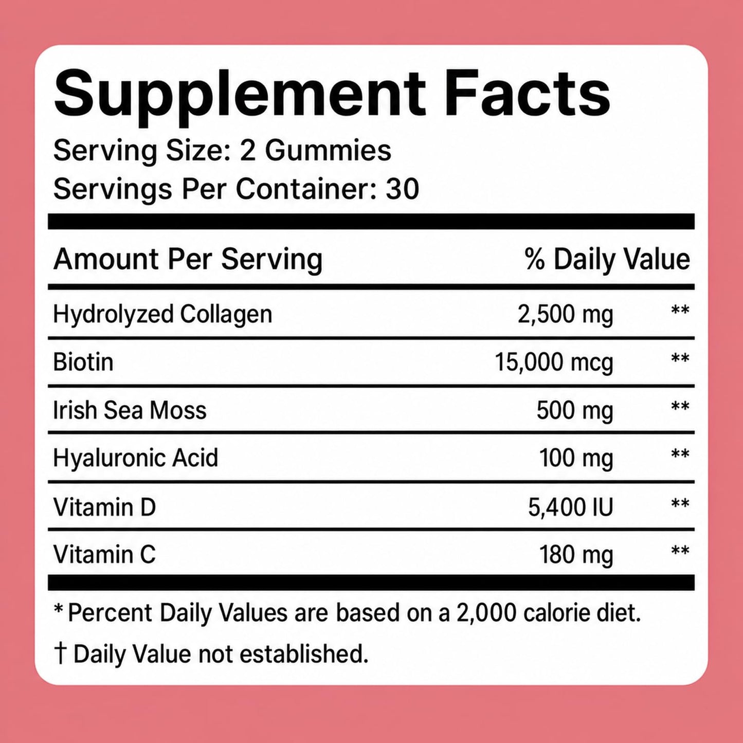 INDITROPIC Vexity Labs Collagen Gummies Gummy 60 Gummies