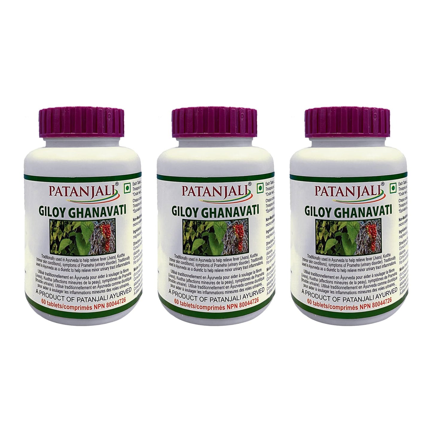 Patanjali Giloy Ghanvati 180 Tablets