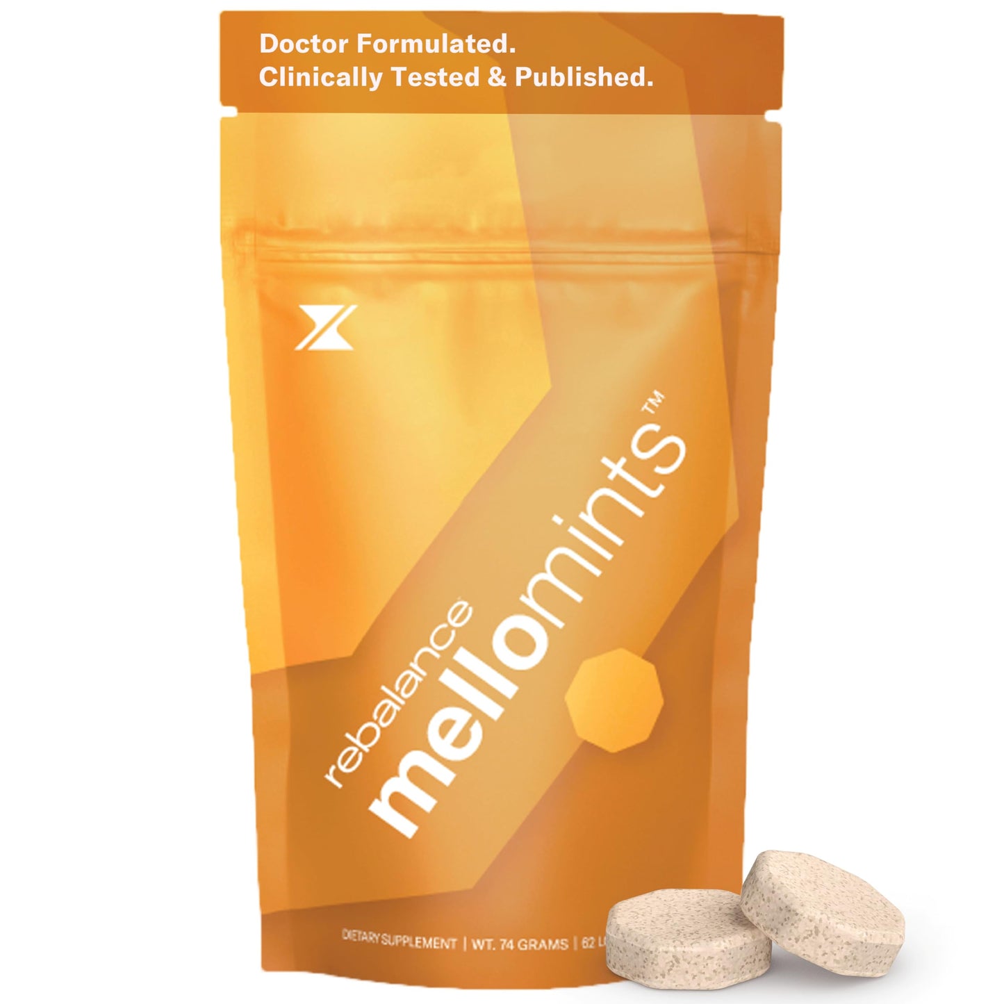 Rebalance Mellomints 62 Tablets