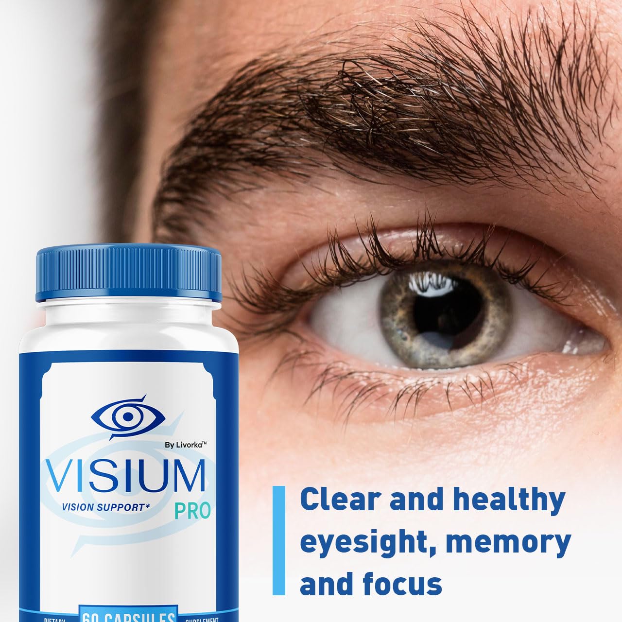 LIVORKA Visium Pro Vision Support Capsules, 60 Capsules
