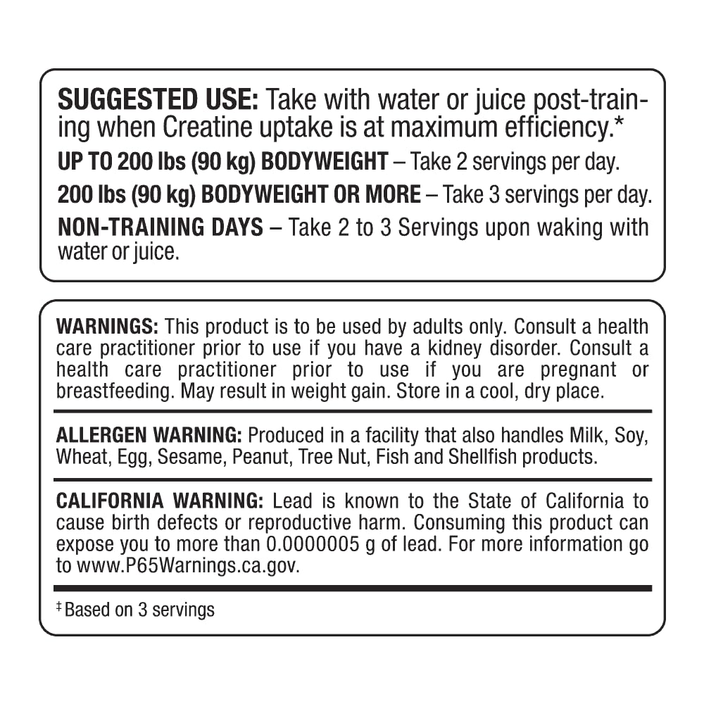 ALLMAX Creatine HCL 750 mg Capsules, 90 Count