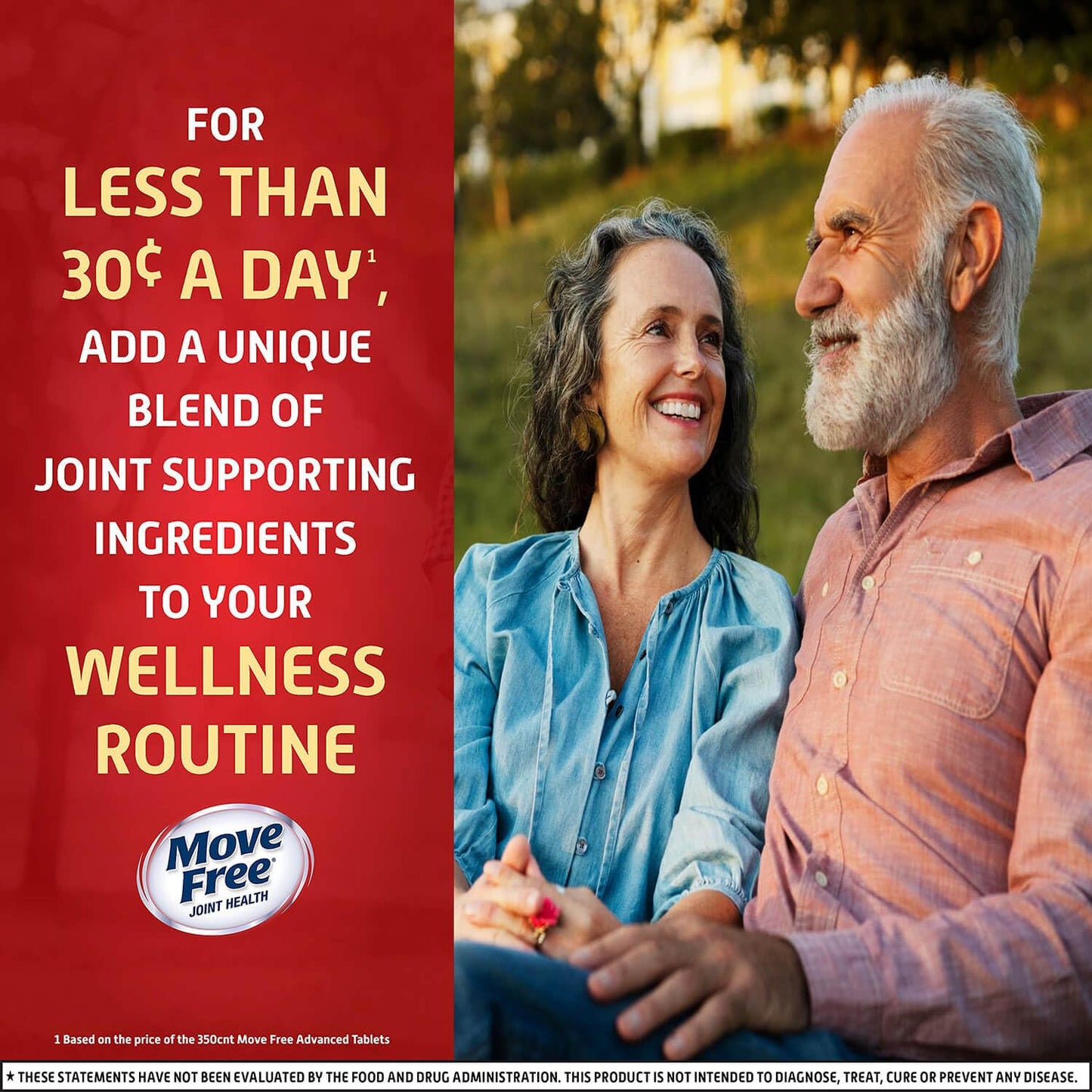Neixuns Move Free Advanced Glucosamine Chondroitin + Calcium Fructoborate Joint Support Supplement, Tablet, 200 Tablets