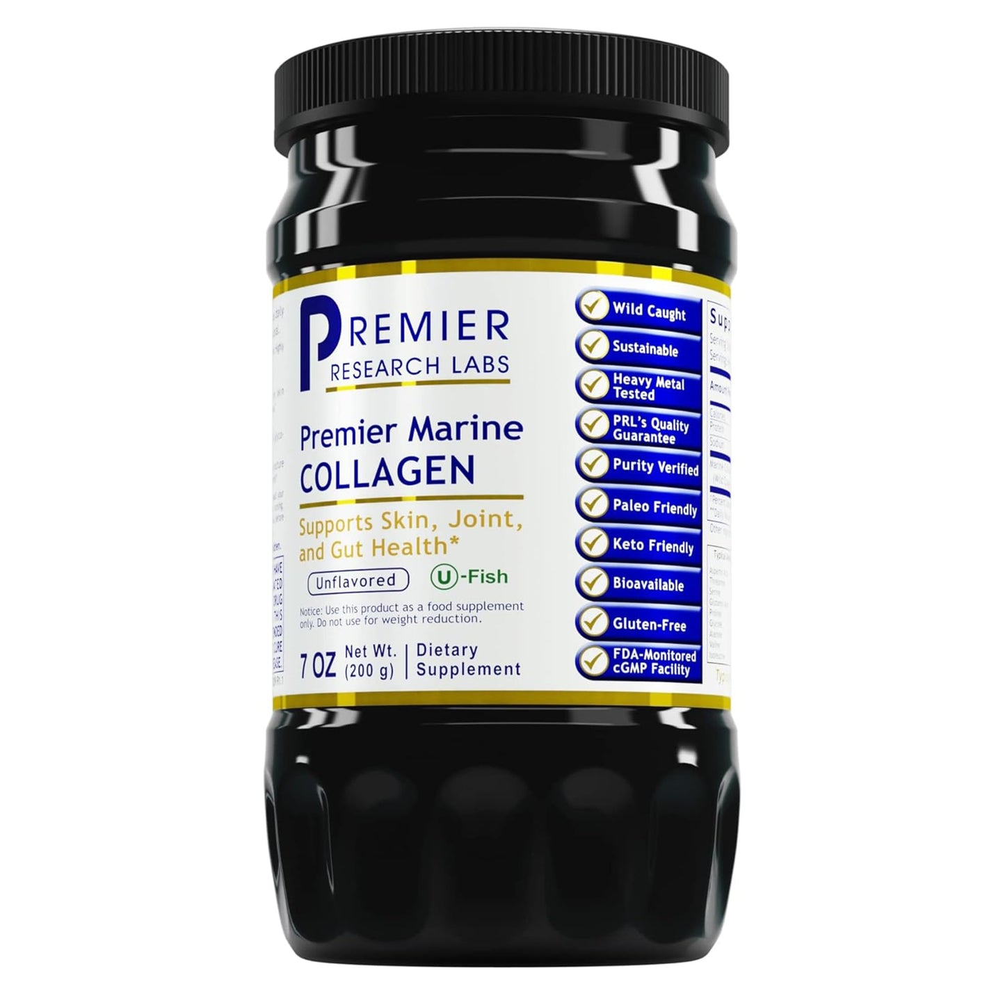 Premier Research Labs Marine Collagen Powder, 7 oz