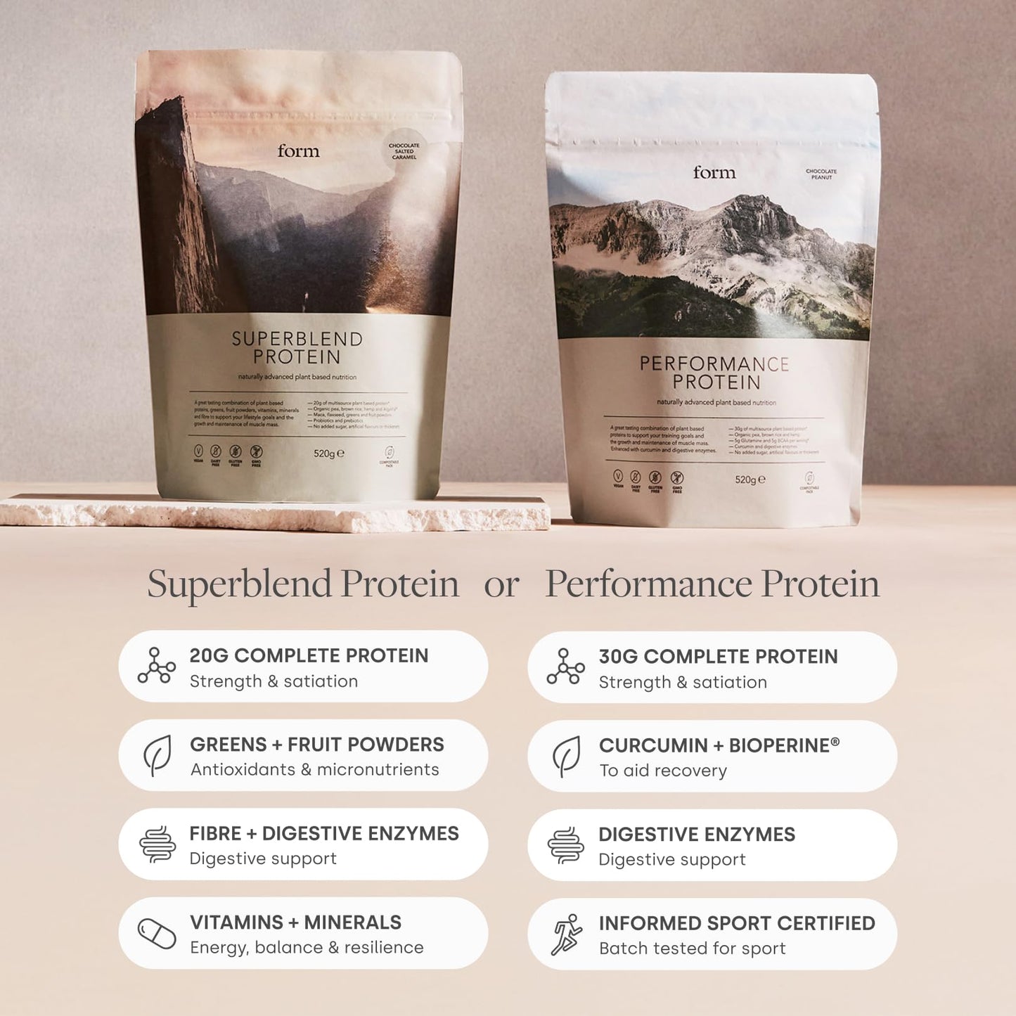 Form Superblend Protein Powder, 1.15 lb