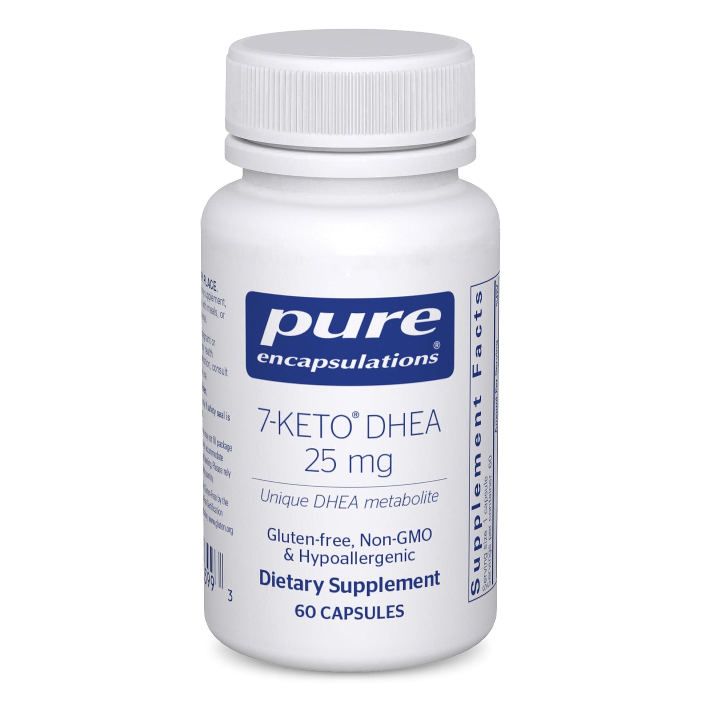 Pure Encapsulations 7-Keto DHEA 25 mg Capsule, 60 Count