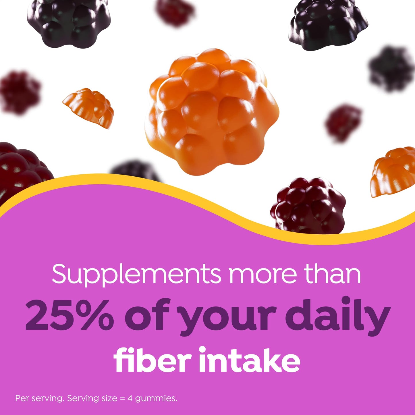 MiraLAX MiraFIBER Gummies 72 Count