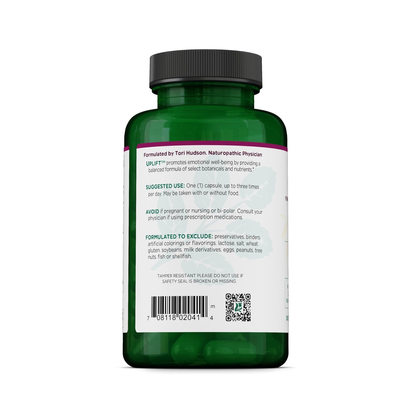 Vitanica Uplift Mood and Emotional Support Capsule 120 Count