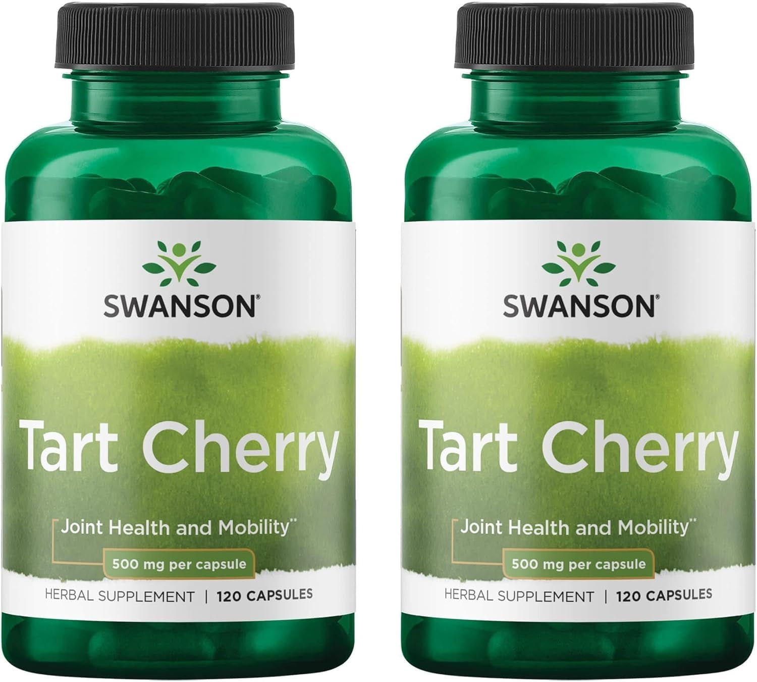 Swanson Tart Cherry 500 mg Capsules, 120 Count