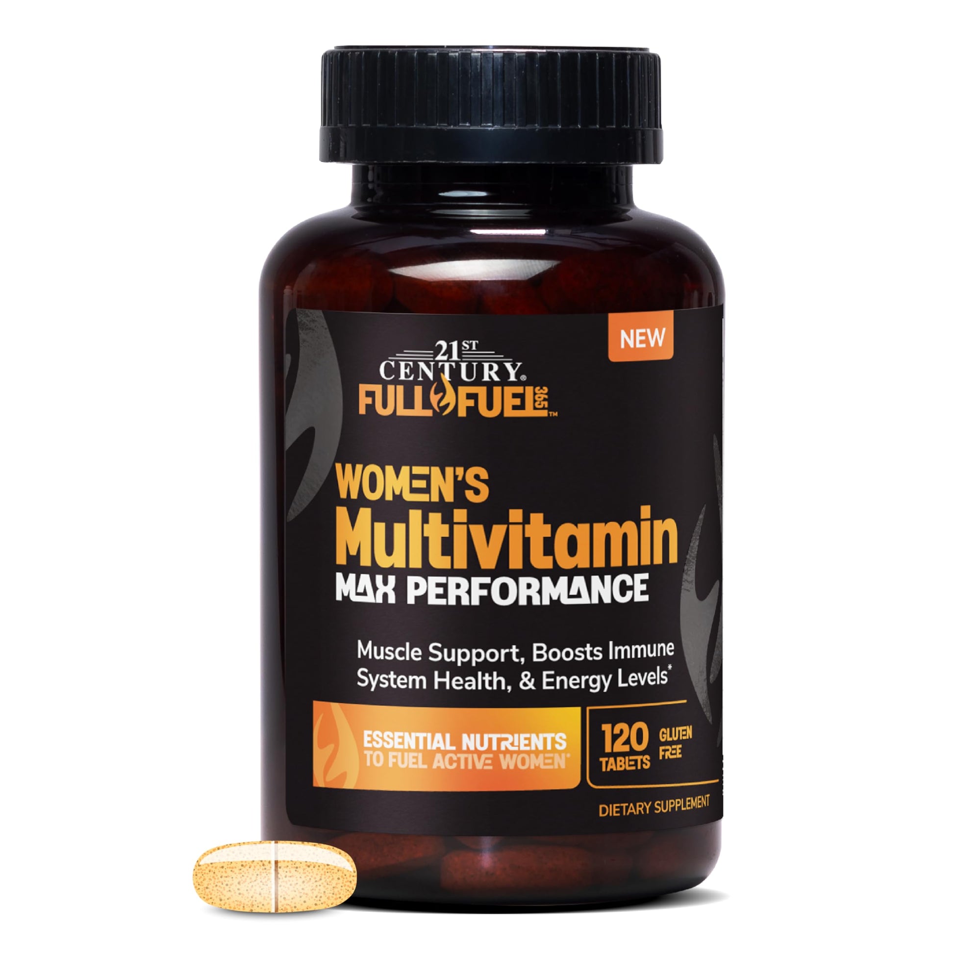 21st Century Full Fuel 365 Active Women's Multivitamin Tablets, 120 Count