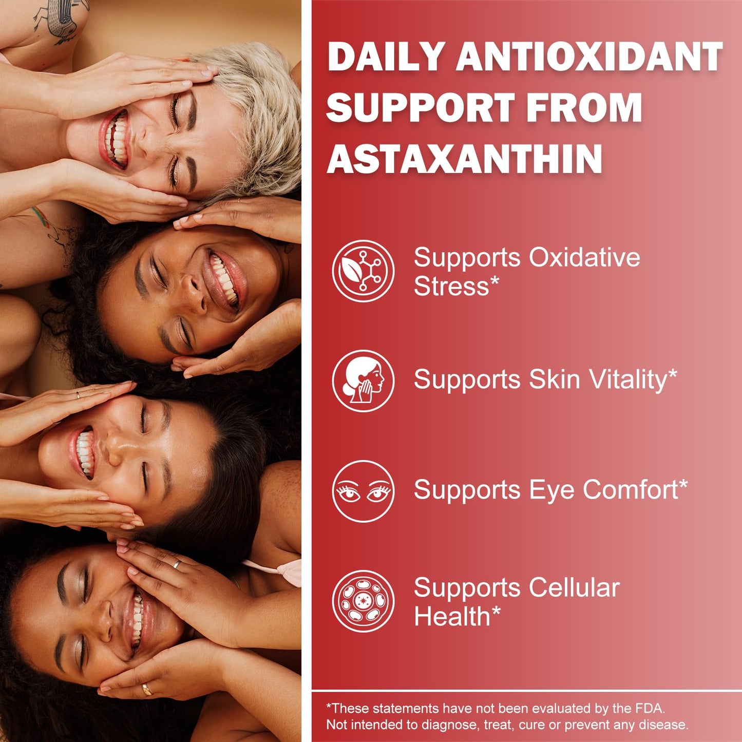 DYHONKEE Astaxanthin Supplements 12mg Softgels 120 Count