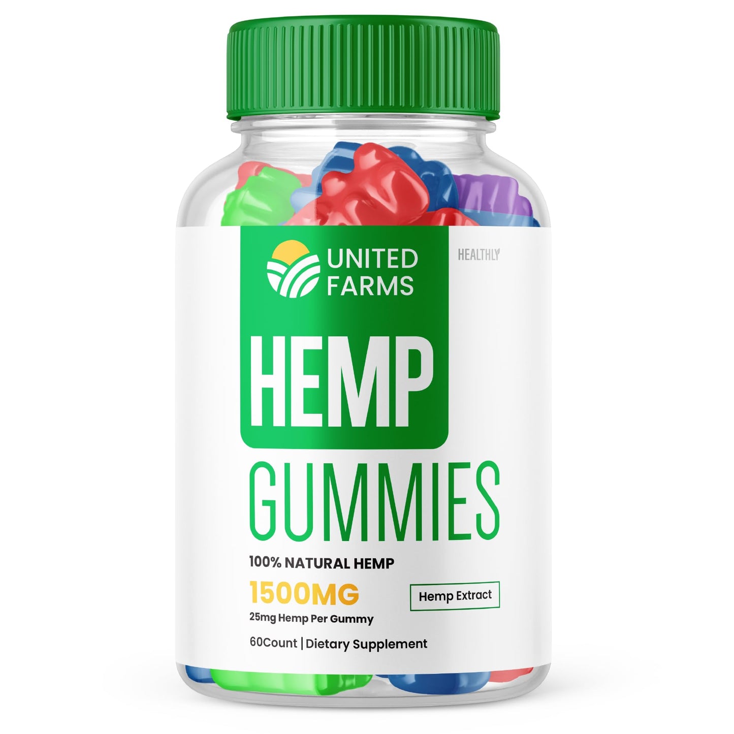 Purvia Hemp Gummies High Performance Blend, 60 Gummies