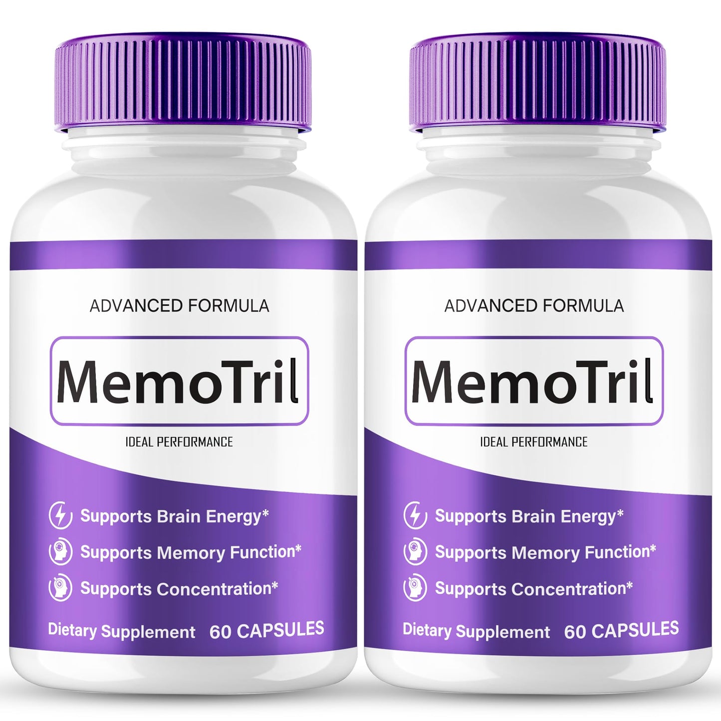 IDEAL PERFORMANCE MemoTril Memory Capsules, 120 Count