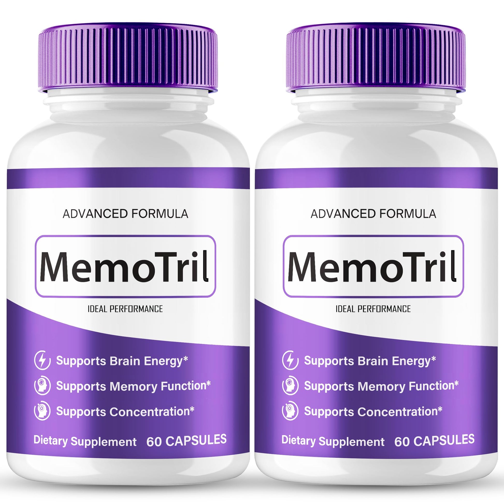 IDEAL PERFORMANCE MemoTril Memory Capsules, 120 Count