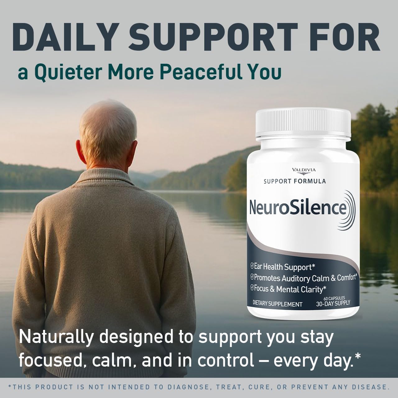 Valdivia Neurosilence Capsules 300 Count