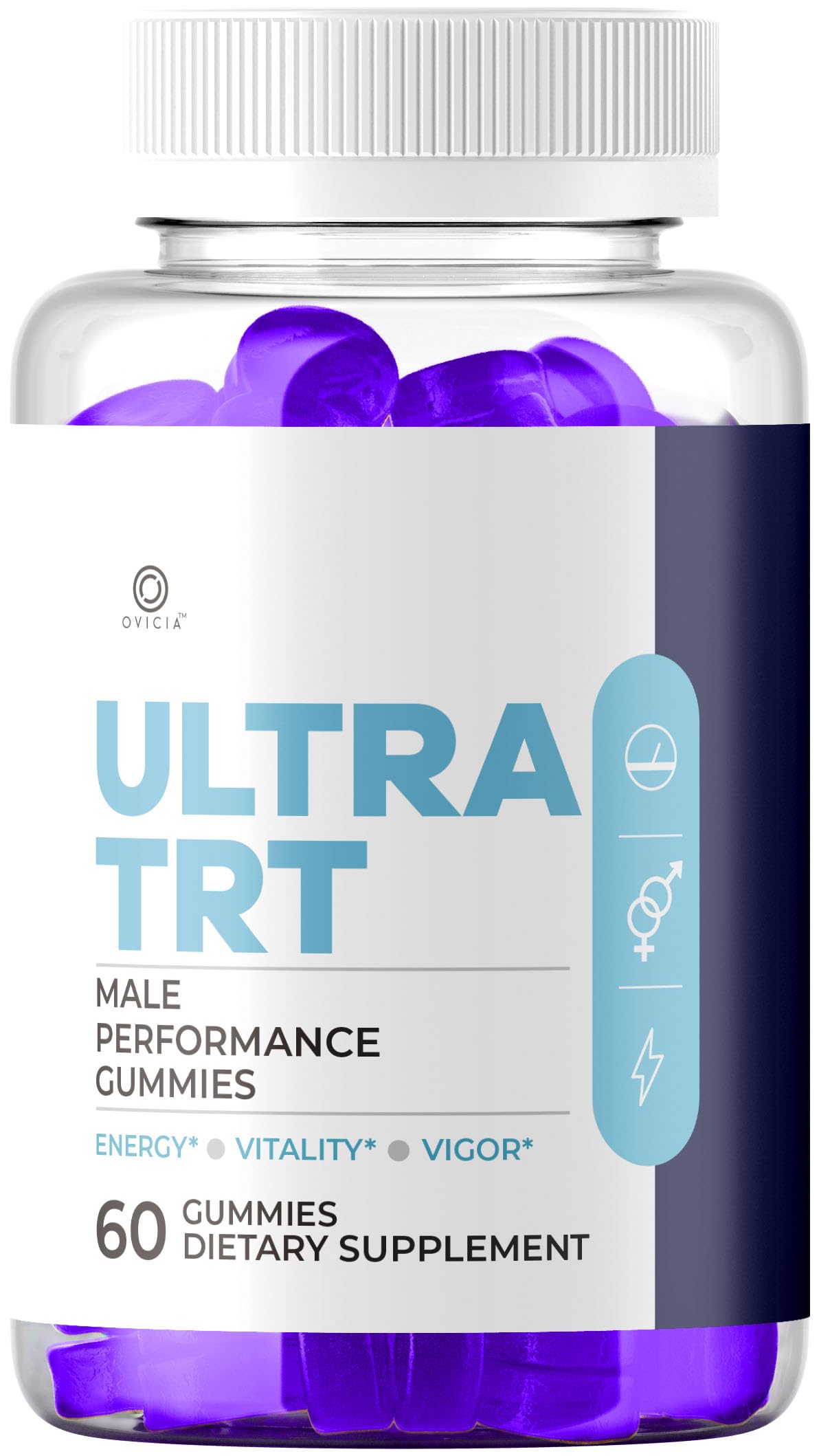OVICIA Ultra TRT Gummies Gummy 60 Count