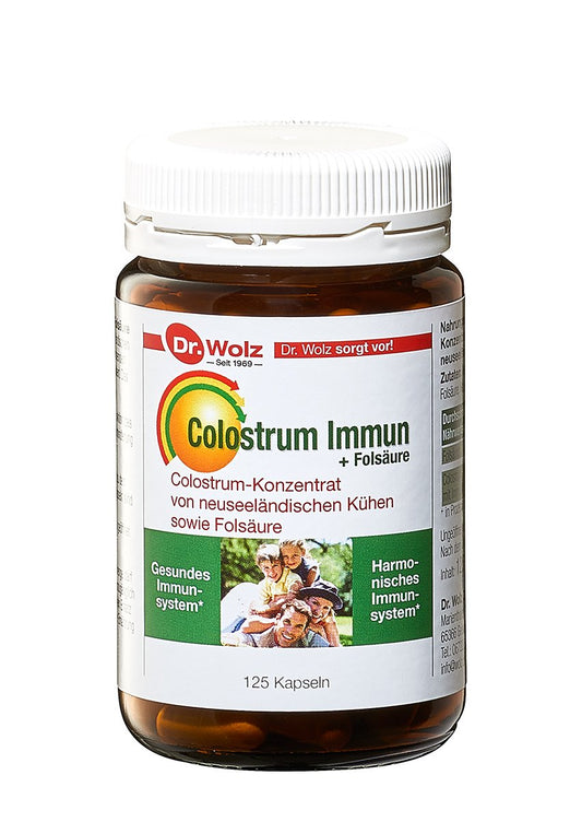 Dr. Wolz Colostrum Immune Capsules 125