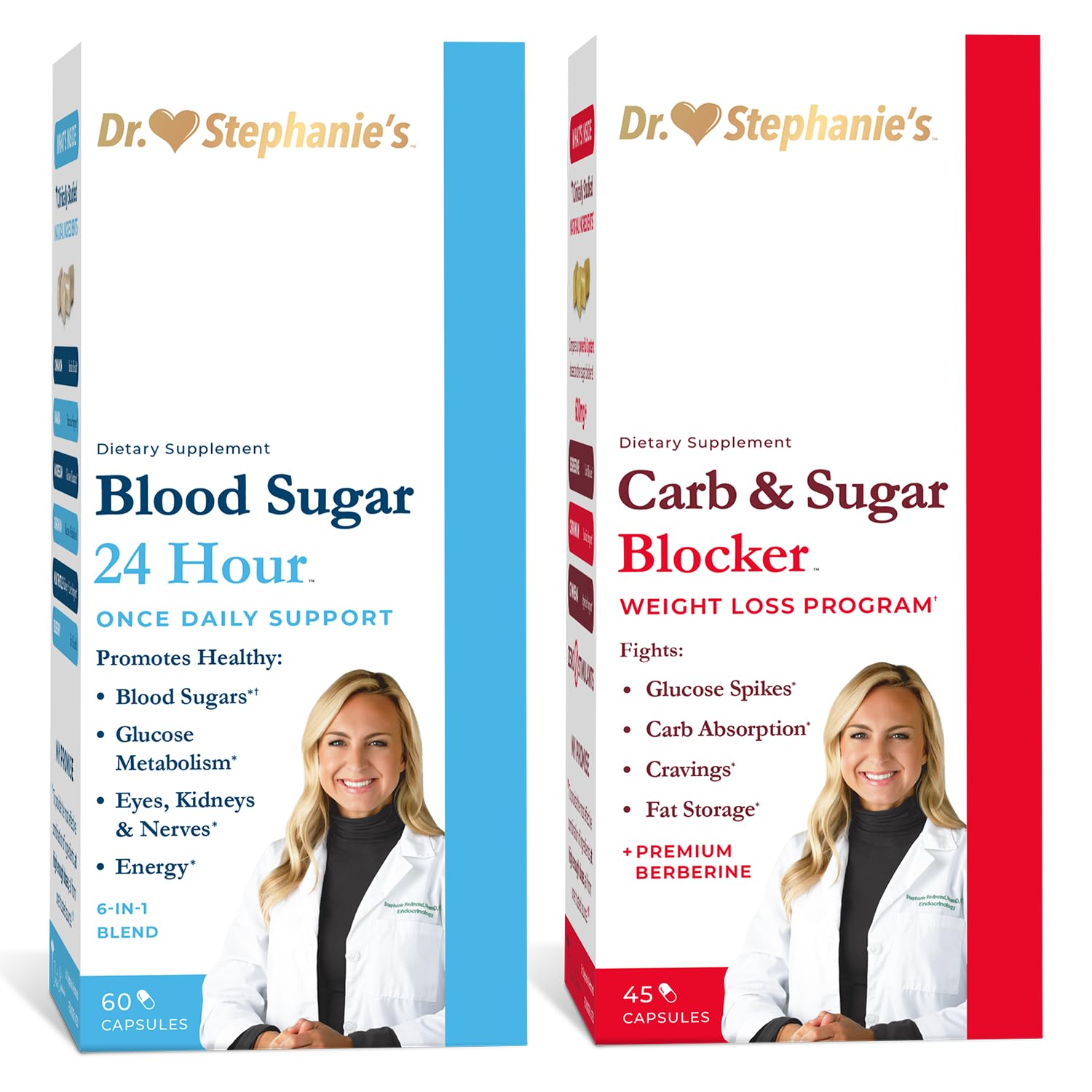 Pharmaganics Carb & Sugar Blocker Capsule 1 Count